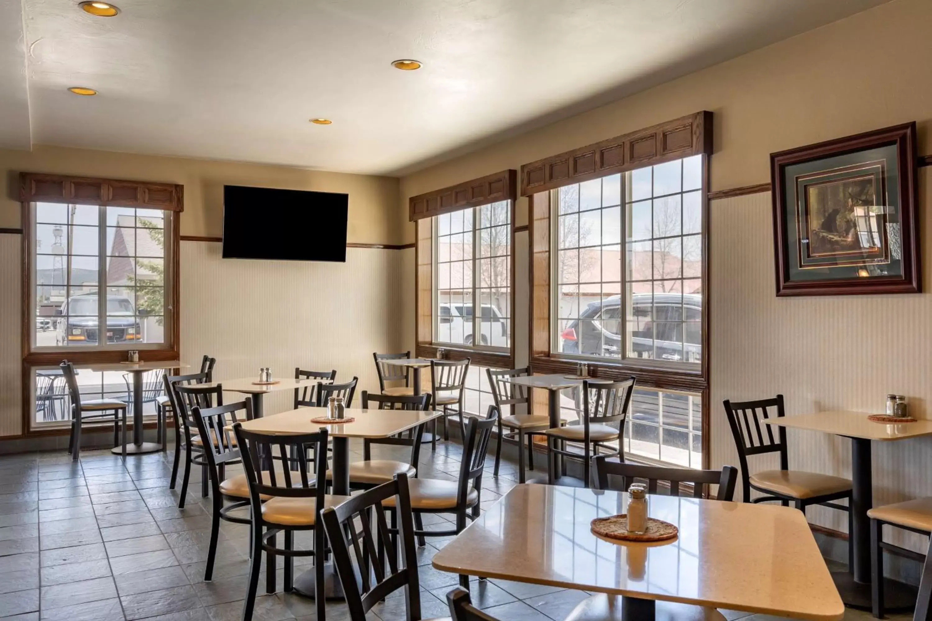 Breakfast in Best Western Desert Inn Breakfast in Best Western Desert Inn