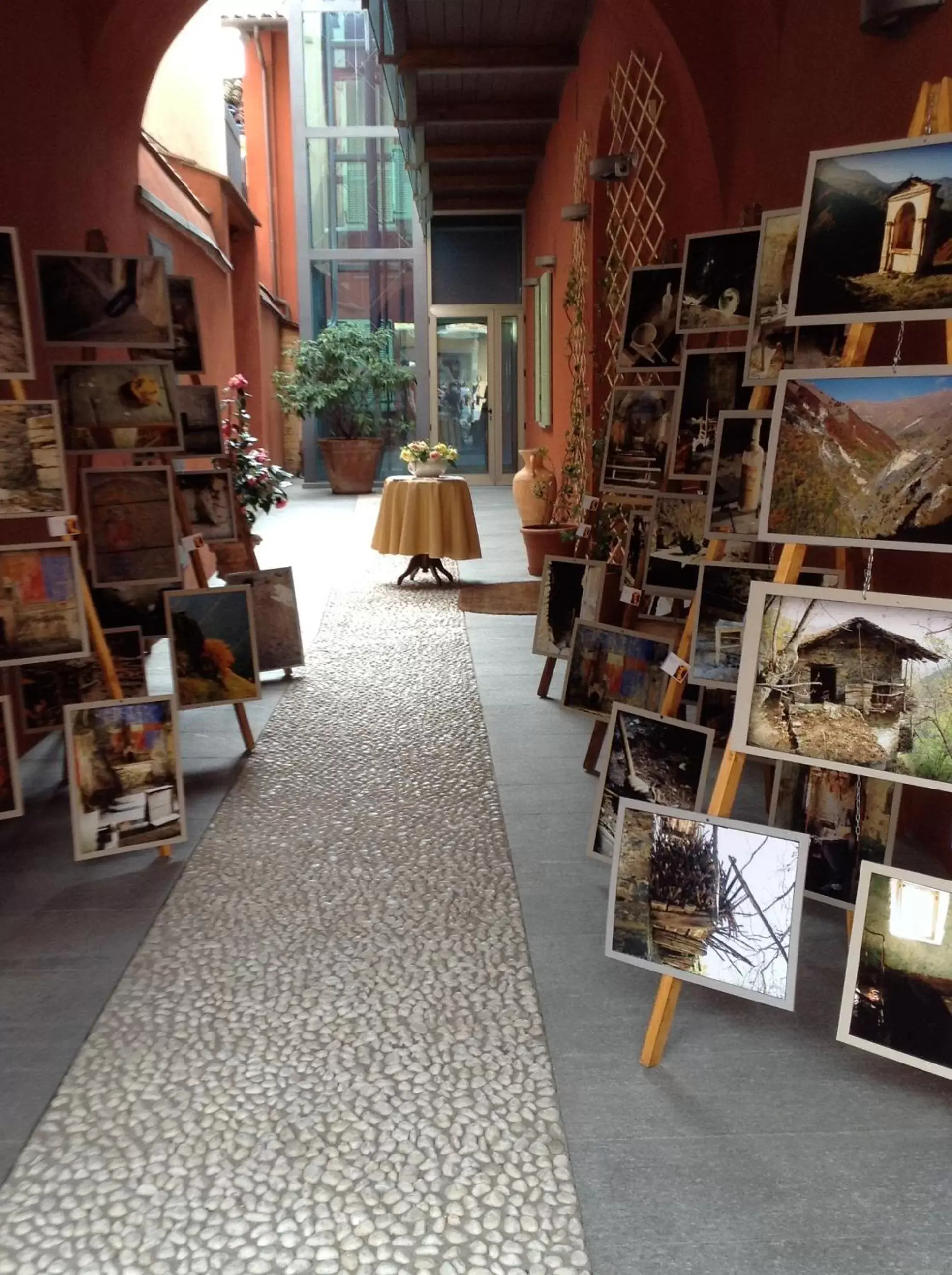 Patio in Hotel Palazzo Di Mezzo