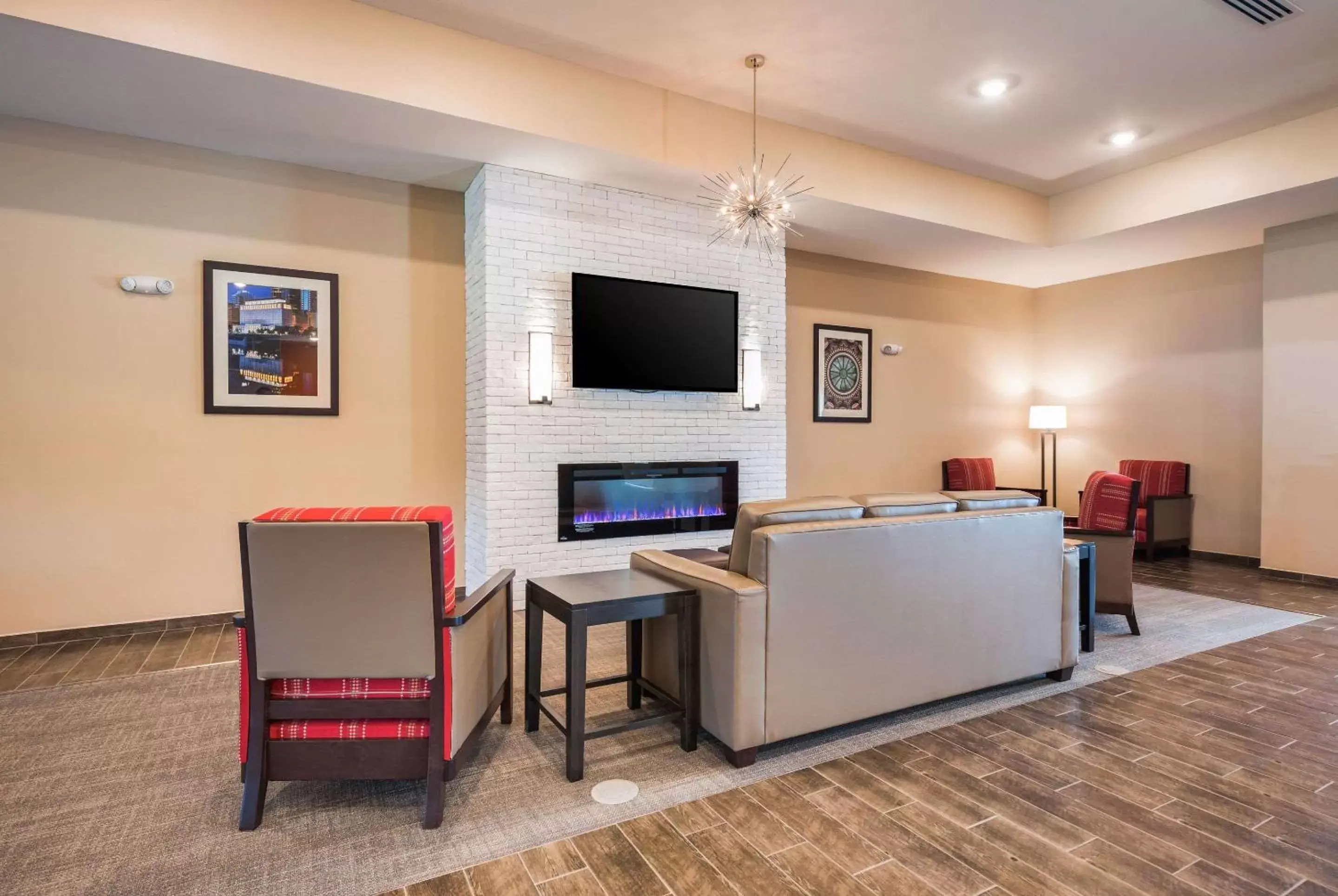 Lobby or reception, Seating Area in Comfort Suites Marysville Columbus - Northwest