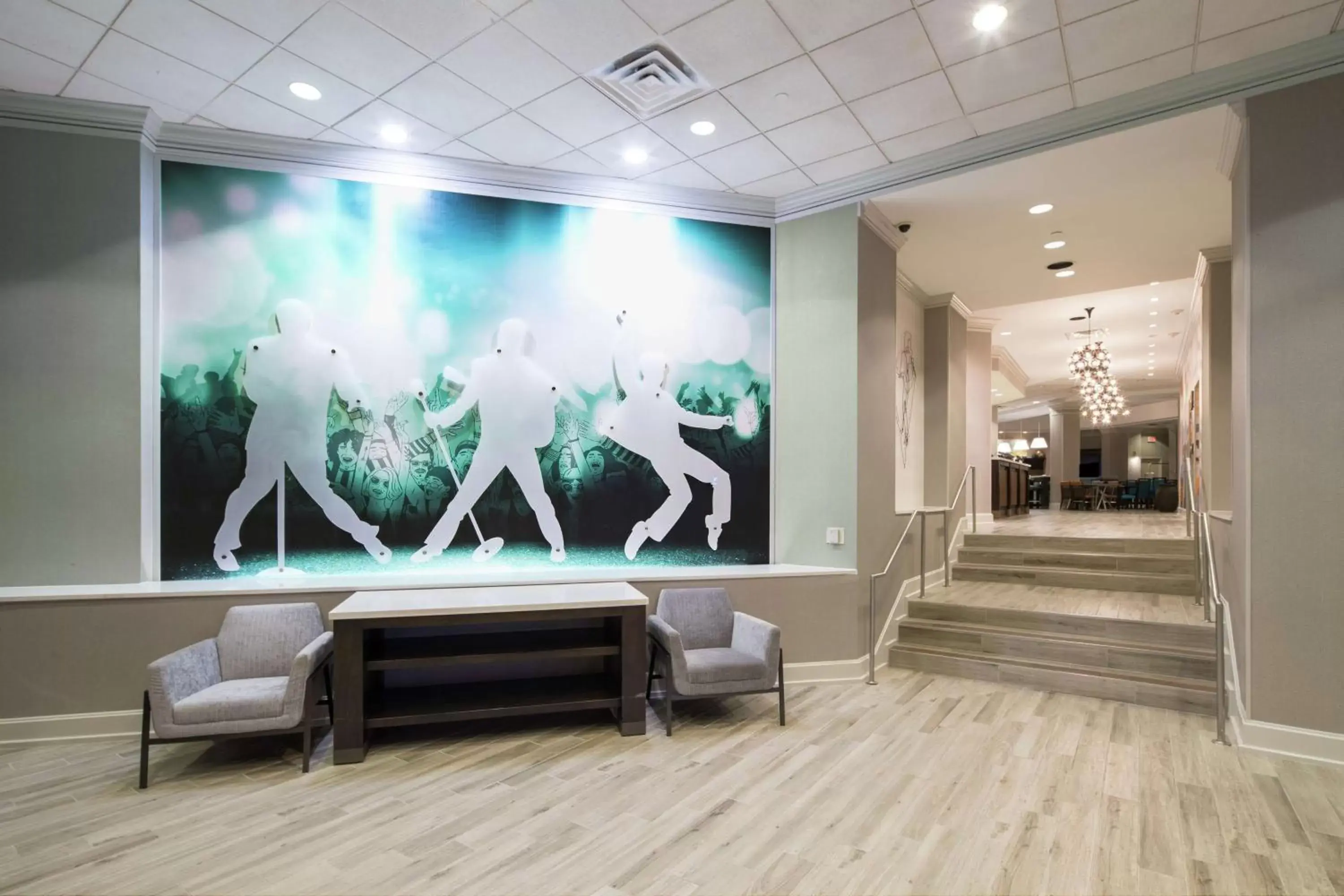 Lobby or reception in Hampton Inn & Suites Memphis-Beale Street