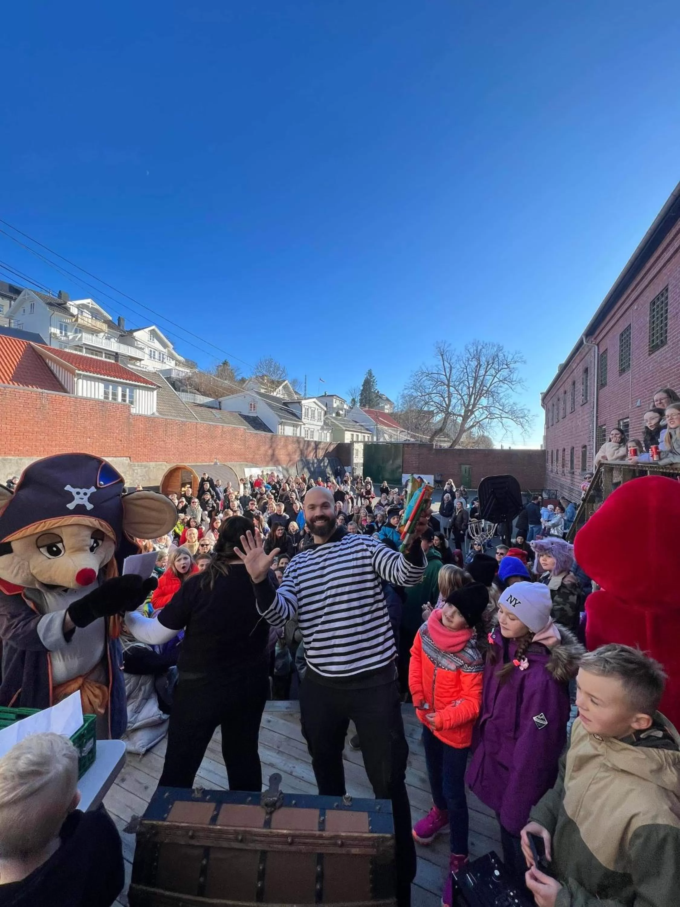 group of guests in Fengselshotellet AS