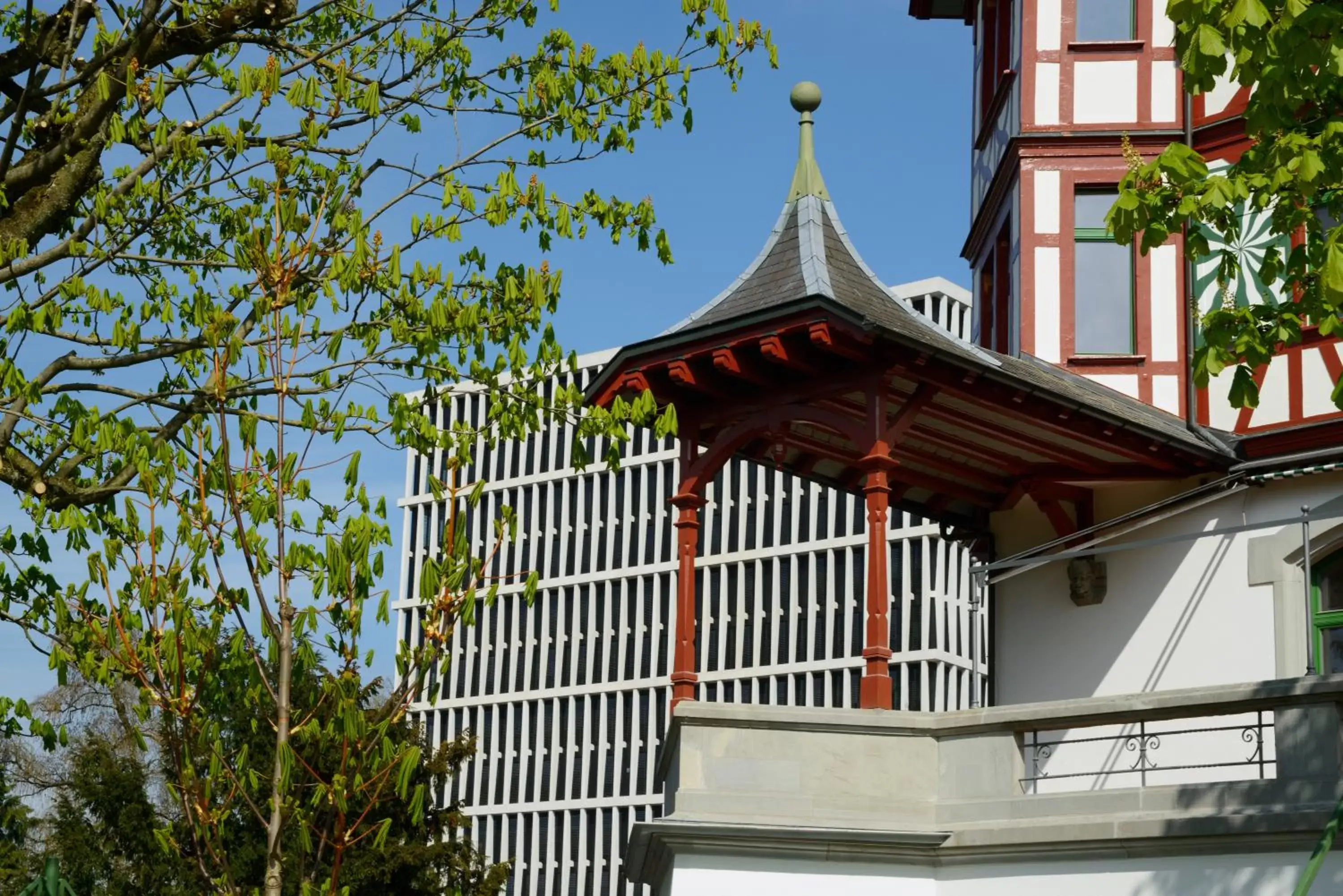 Facade/entrance, Property Building in Militärkantine St. Gallen