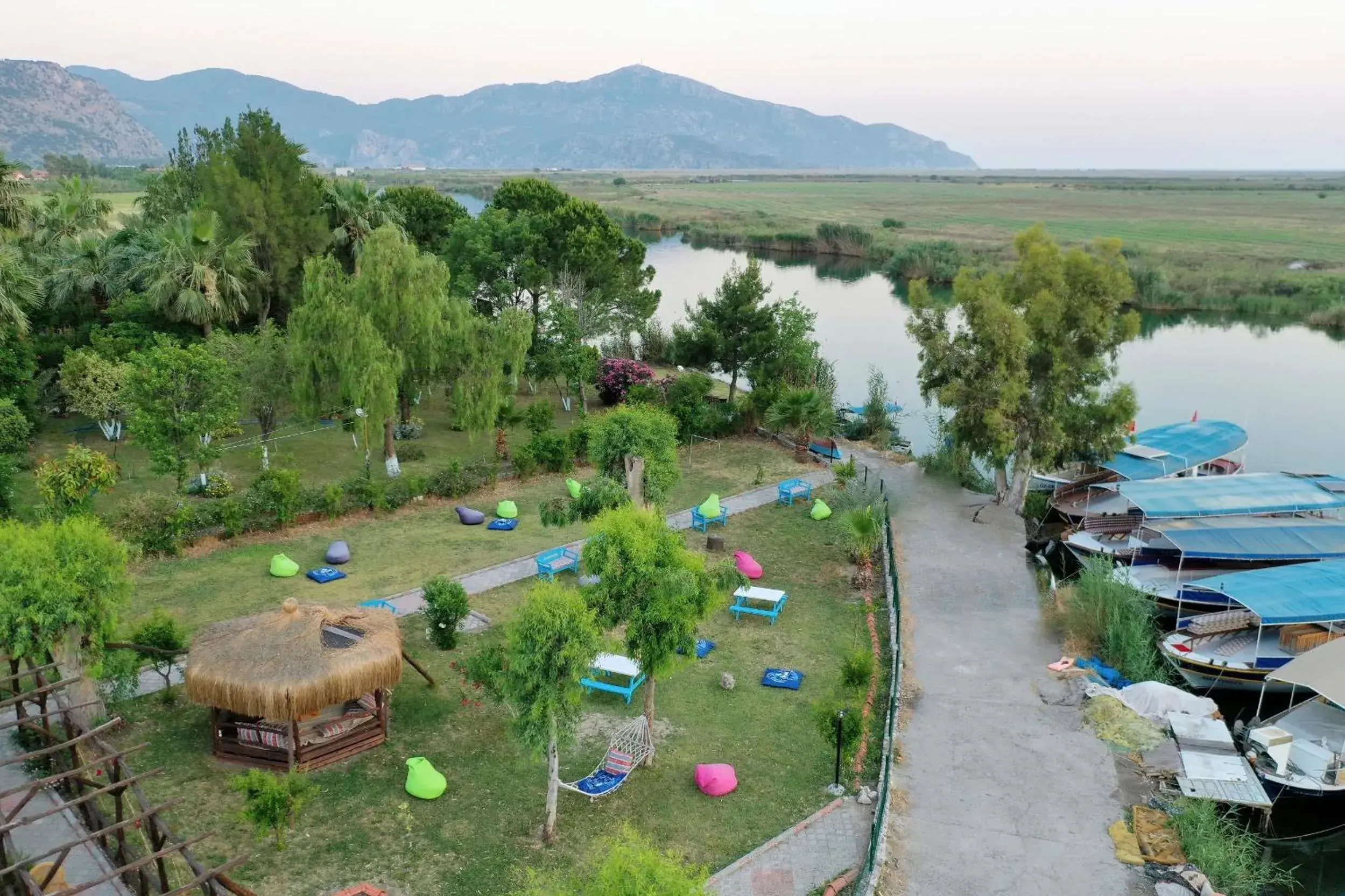 Bird's eye view in Portakal Hotel Dalyan