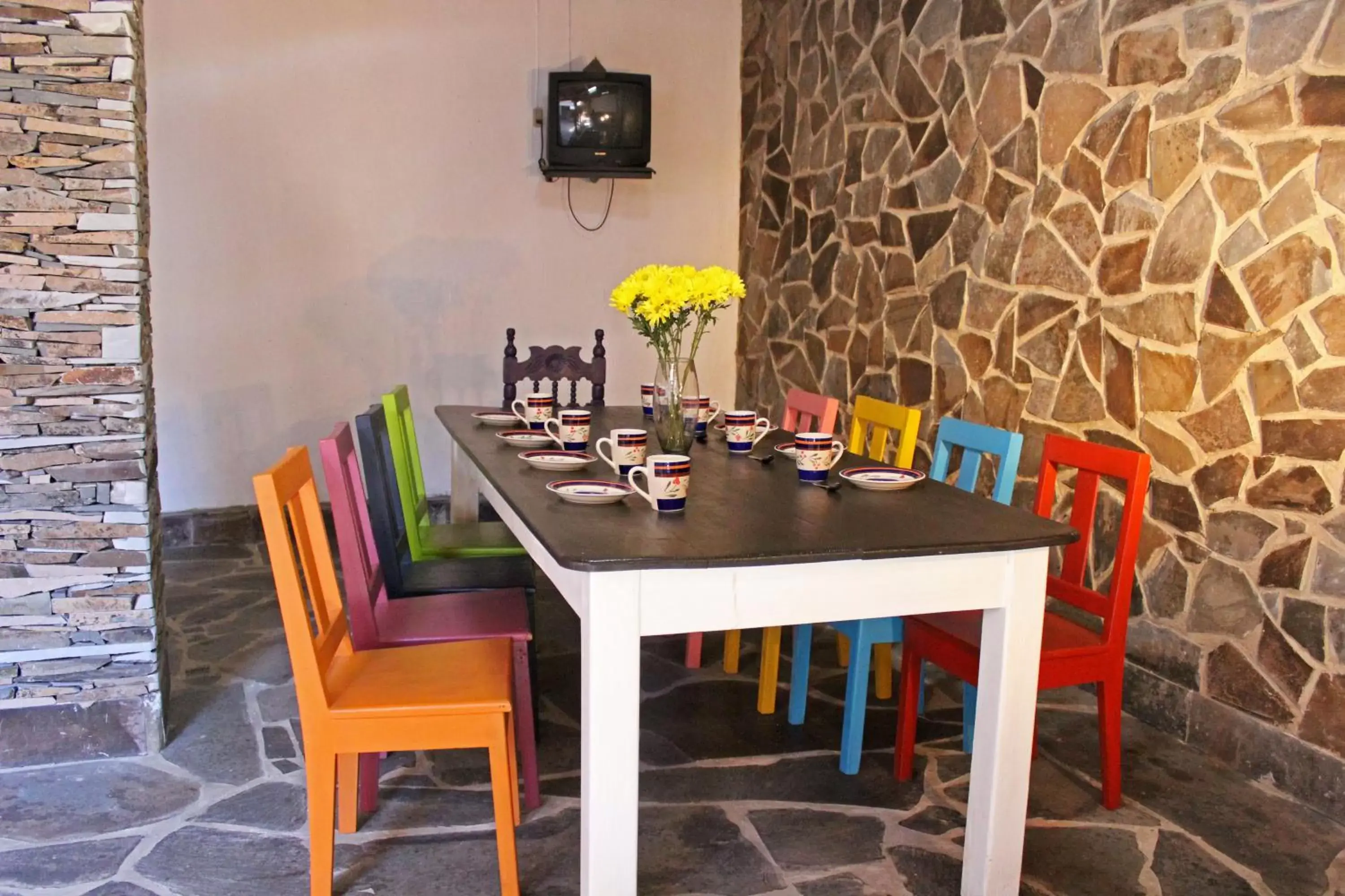 Dining area in Las Margaritas Hotel Posada