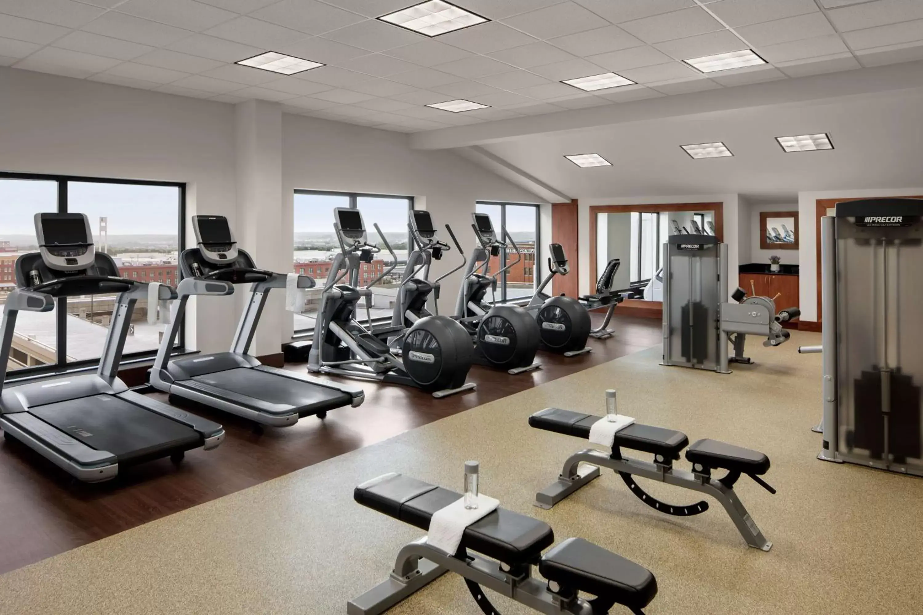 Fitness centre/facilities, Fitness Center/Facilities in Embassy Suites Fort Worth - Downtown