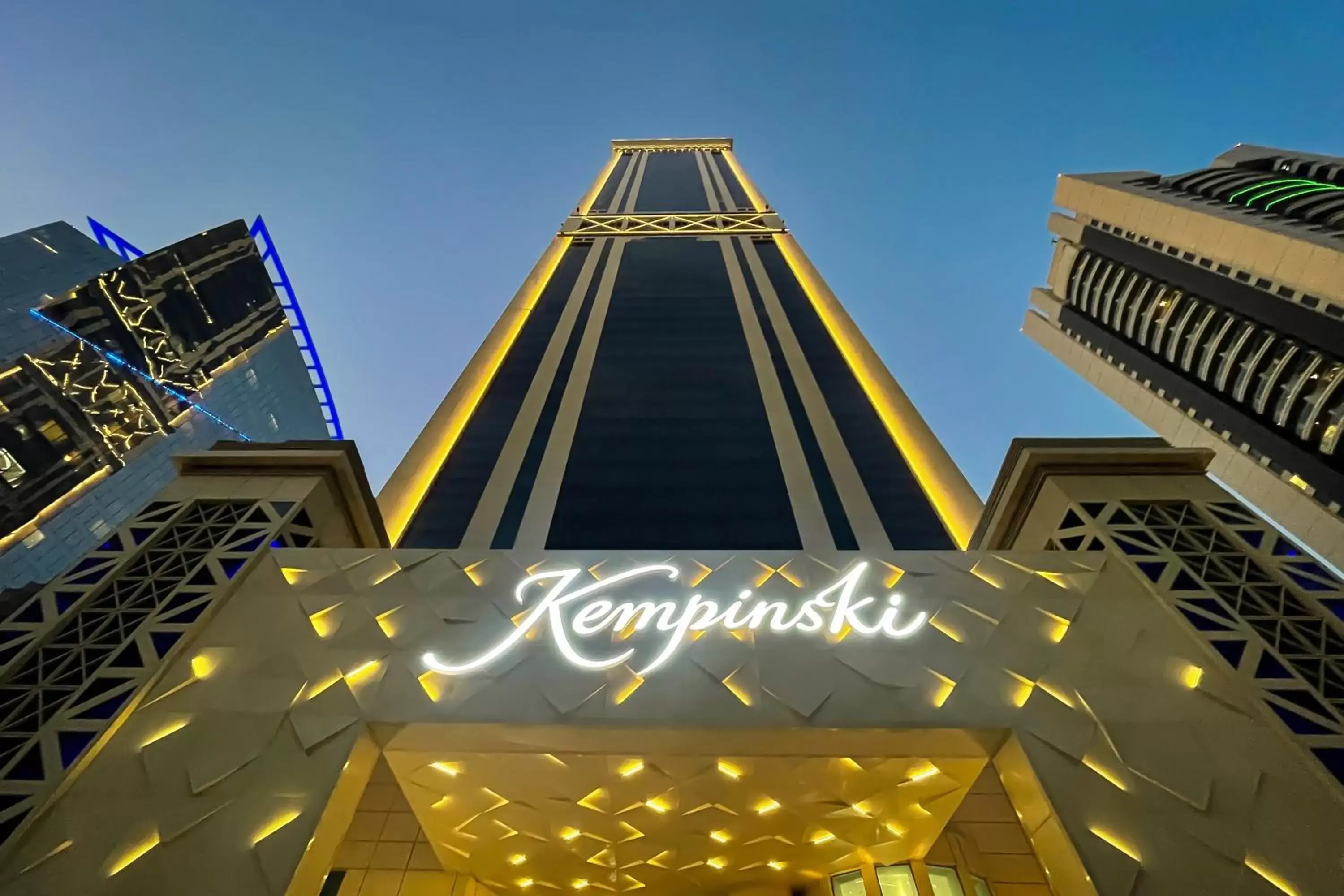 Facade/entrance in Kempinski Residences & Suites, Doha Facade/entrance in Kempinski Residences & Suites, Doha