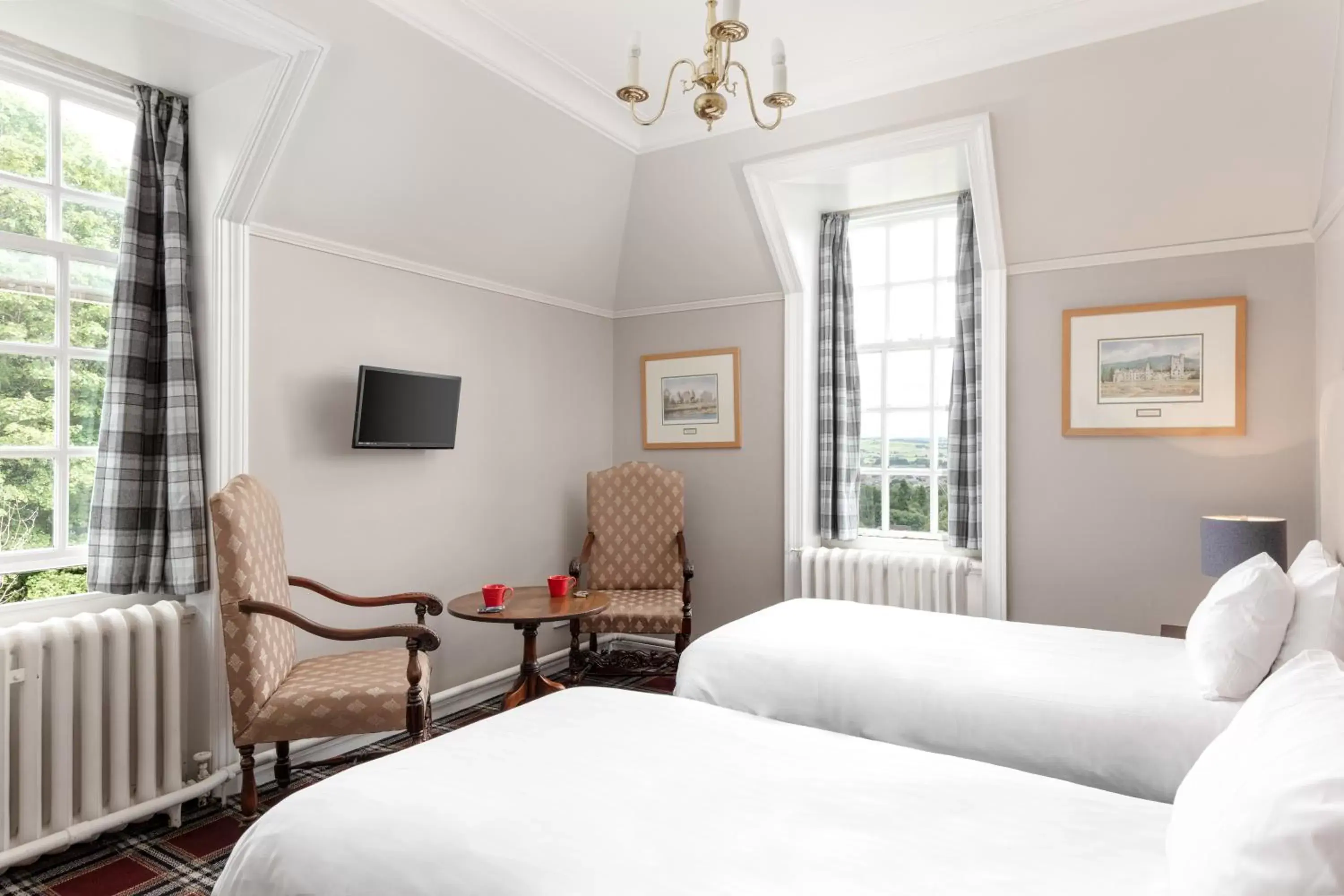 Bed in Tulloch Castle Hotel ‘A Bespoke Hotel’