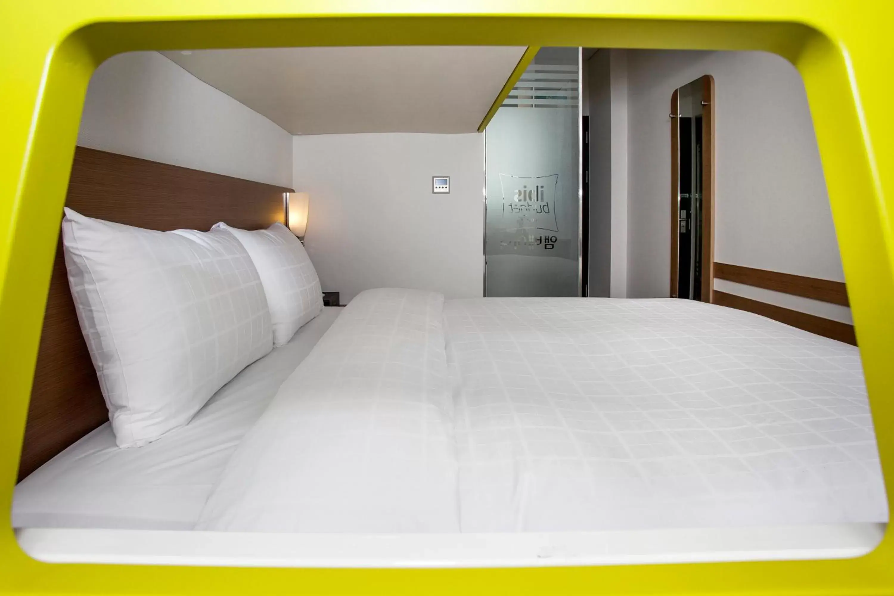 Bed in ibis budget Ambassador Busan Haeundae