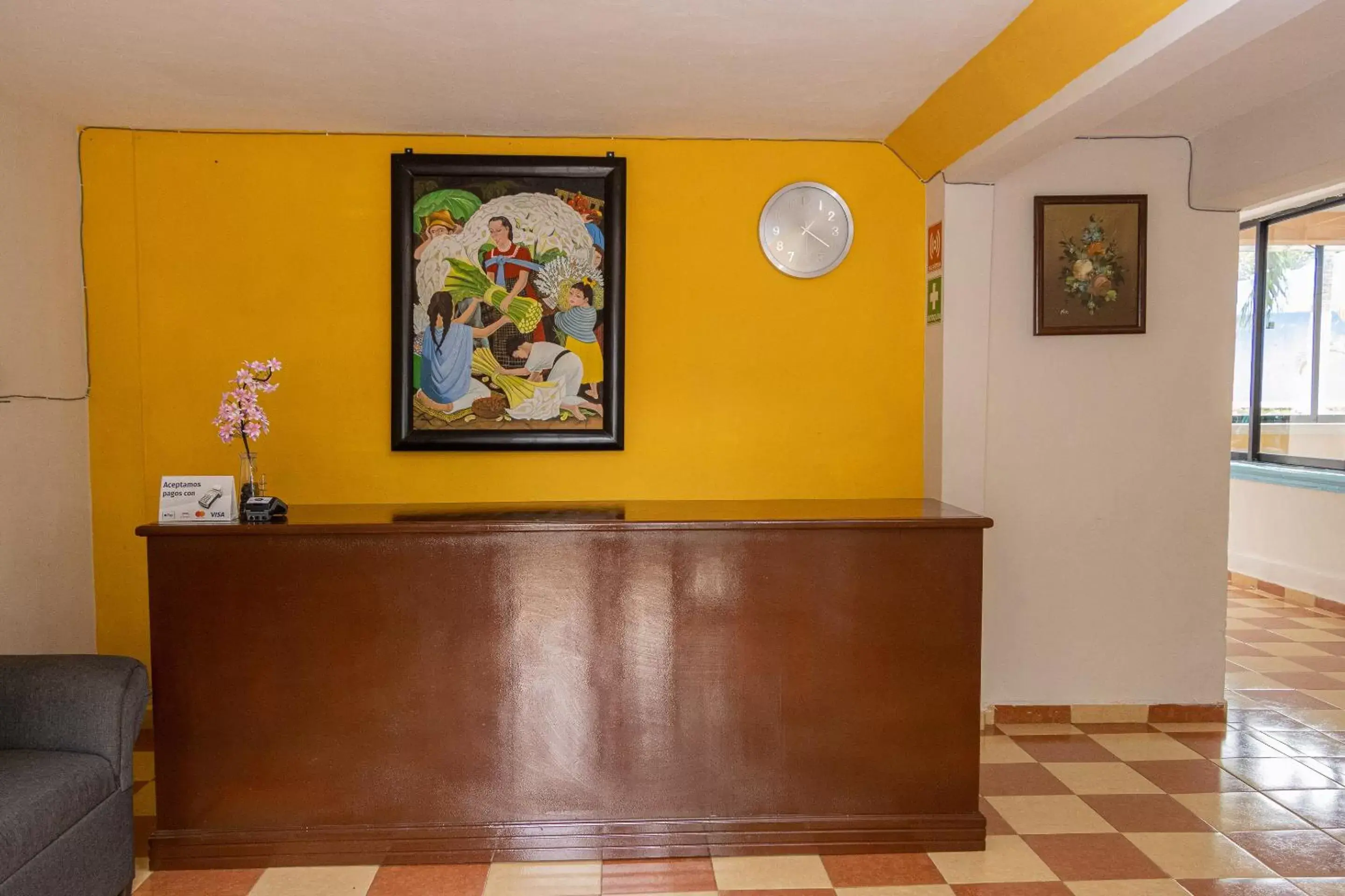 Lobby or reception, Lobby/Reception in OYO Hotel Marías,Aeropuerto Internacional de Chetumal