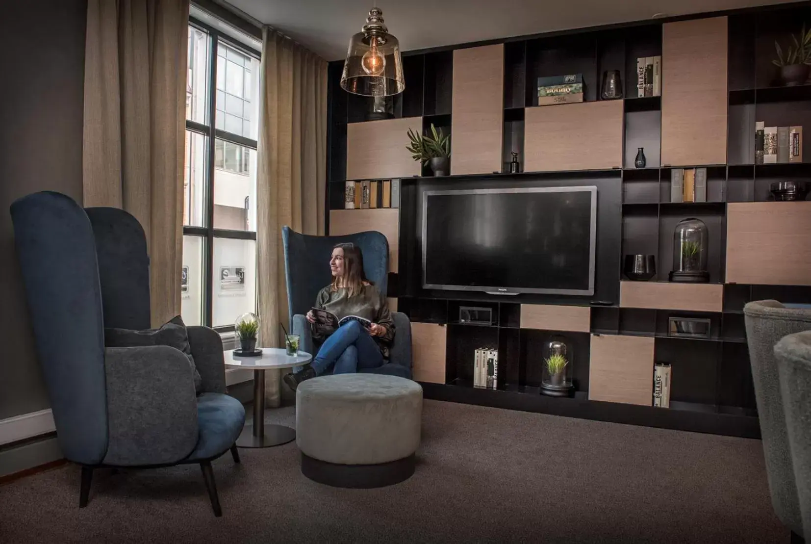 Lounge or bar in Home Hotel Atlantic Lounge or bar in Home Hotel Atlantic