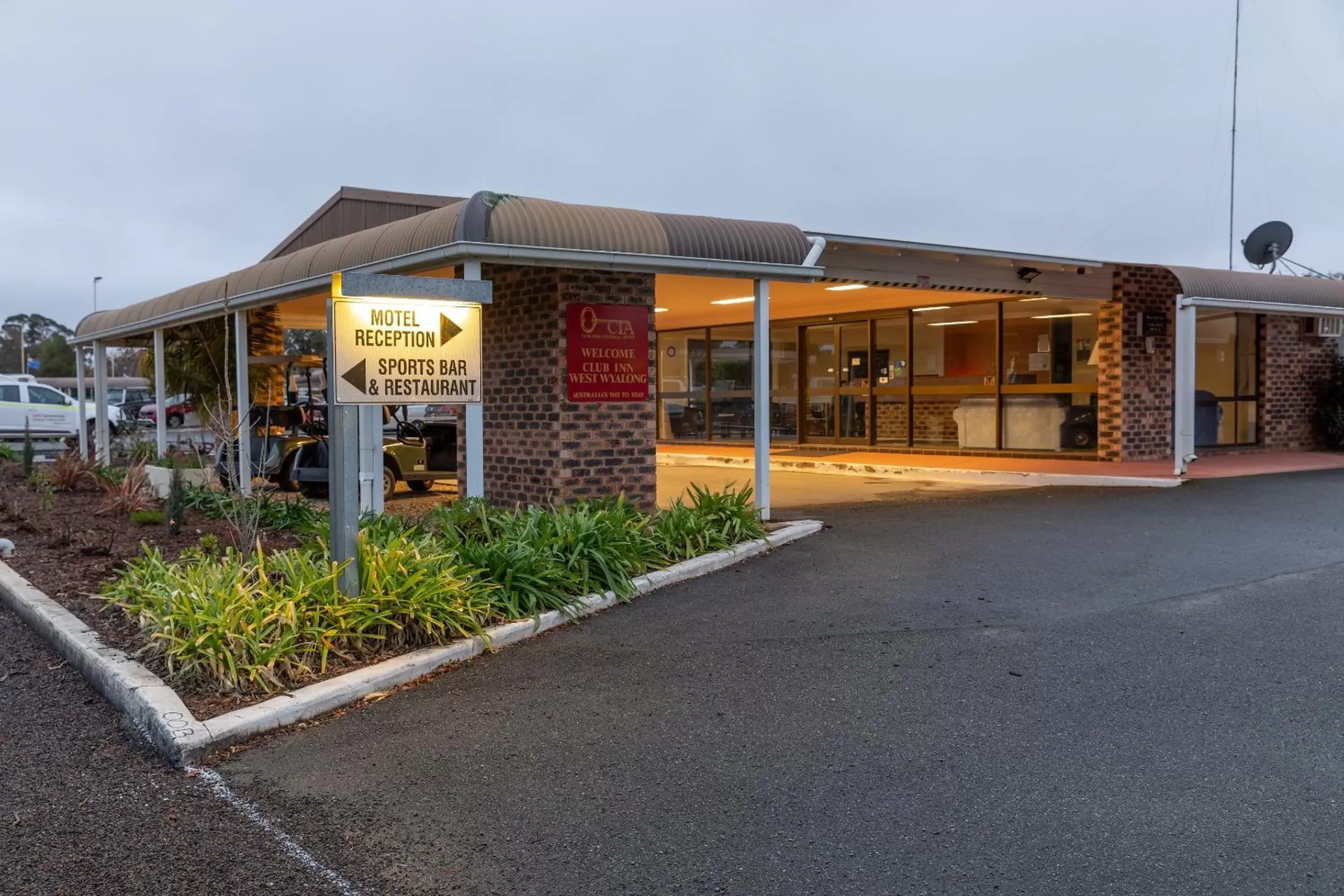 Property Building in Club Inn Motel