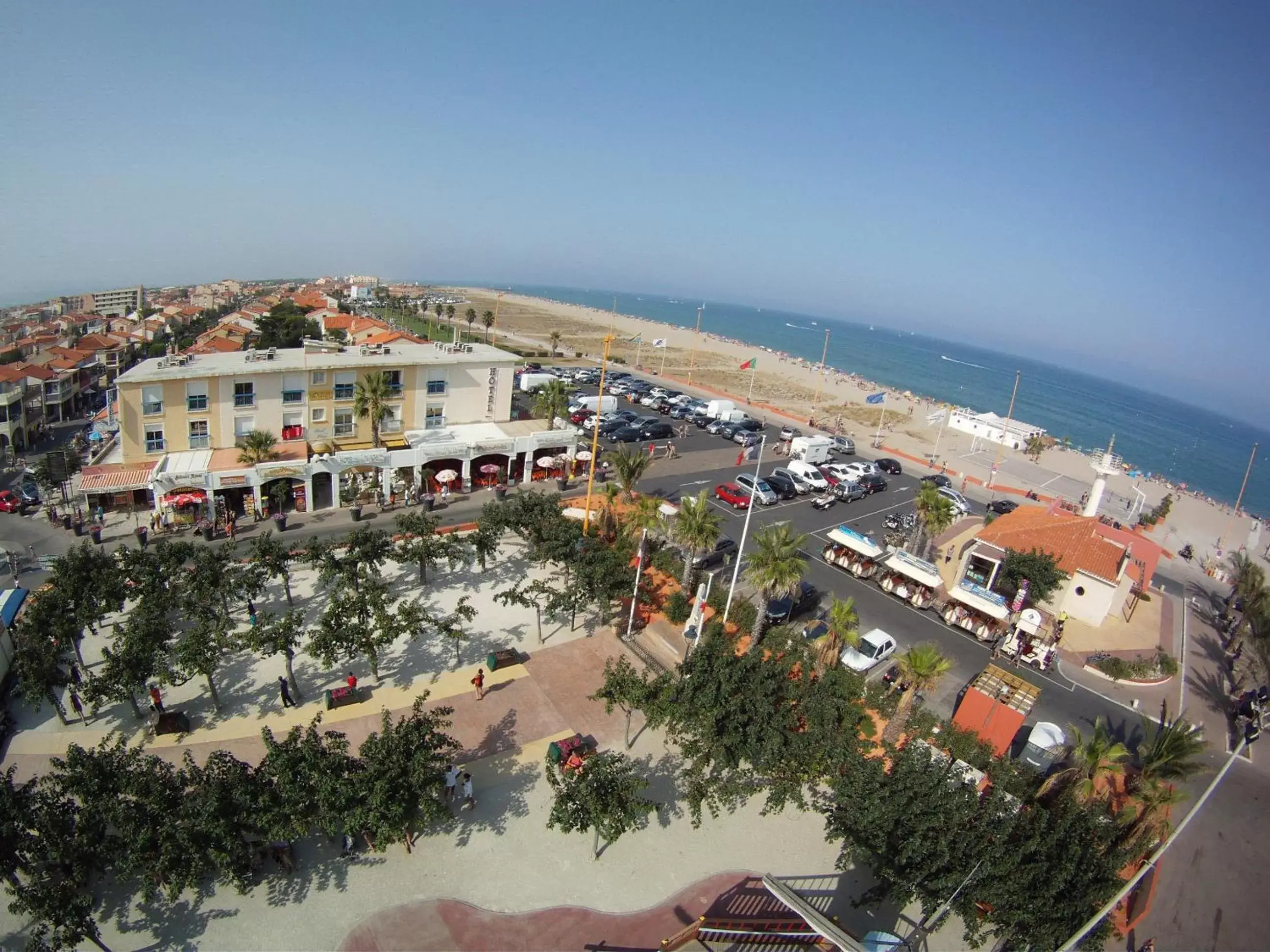 Area and facilities, Bird's-eye View in Hotel de la Plage - Barcares