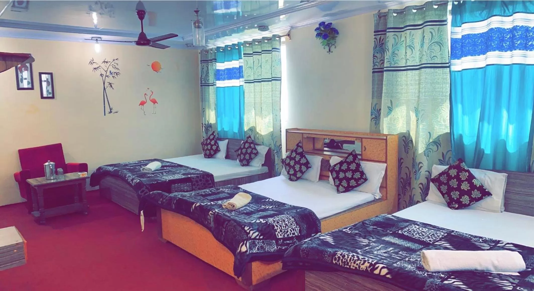 Bed in Hotel Young Mamta