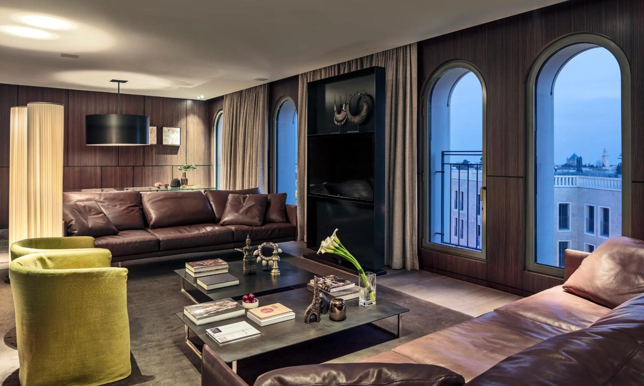 Living room in Mamilla Hotel