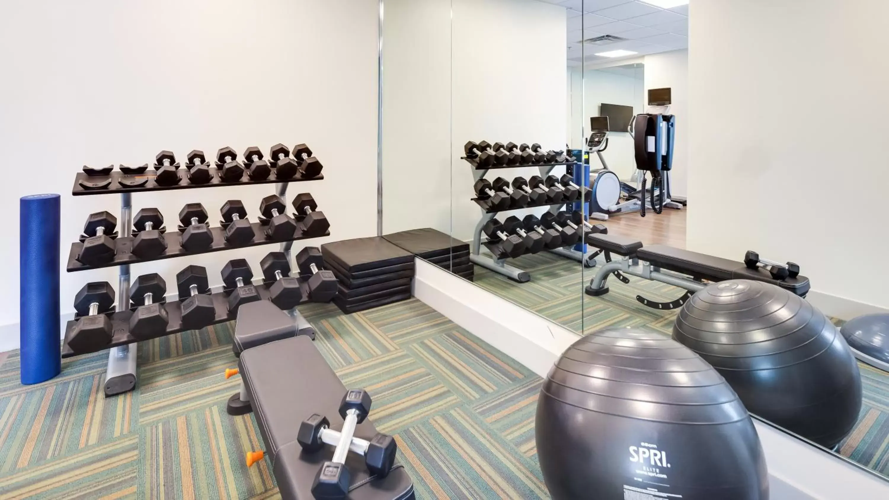 Fitness centre/facilities, Fitness Center/Facilities in Holiday Inn Express & Suites - Latta, an IHG Hotel