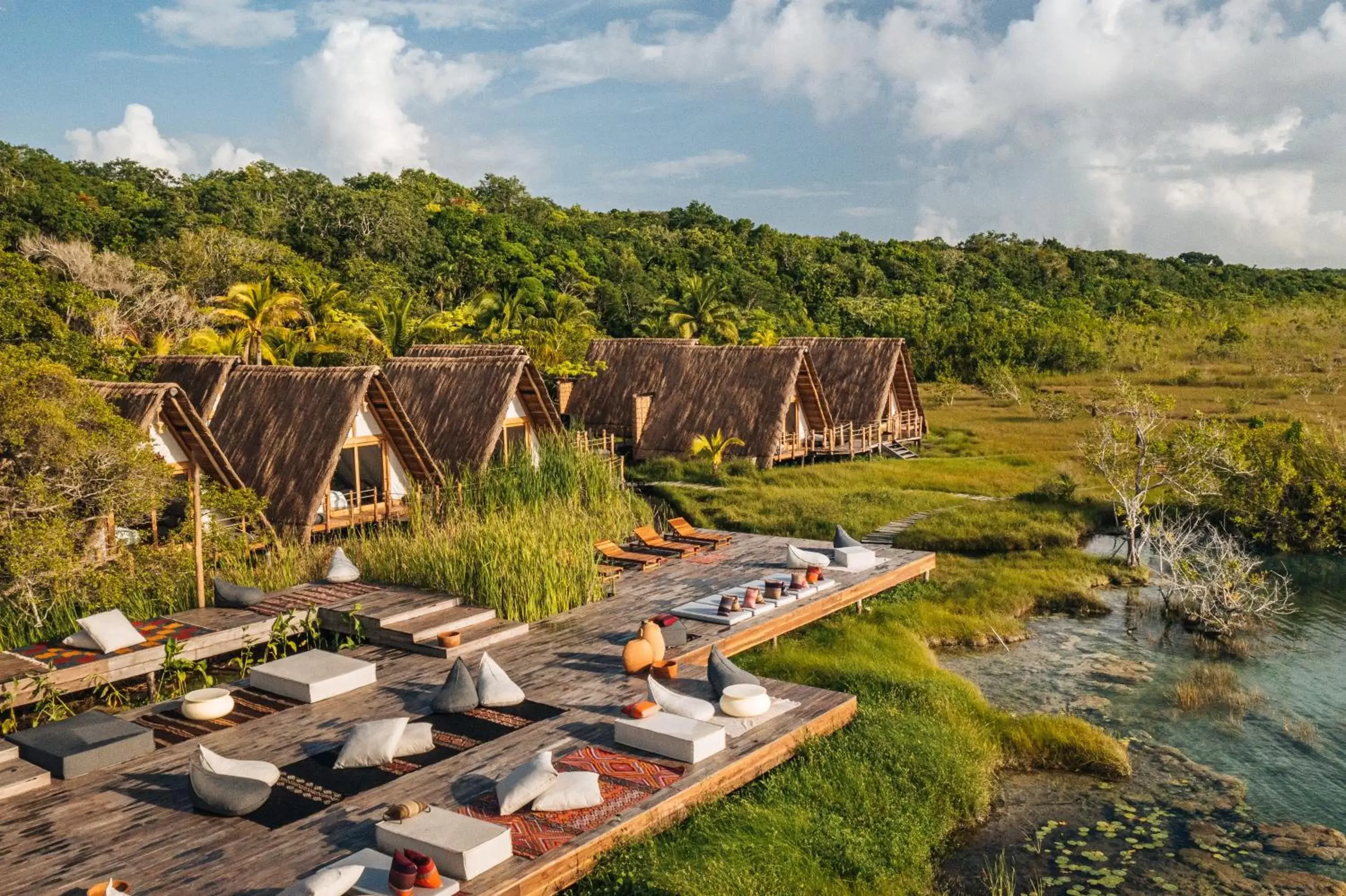 View (from property/room), Bird's-eye View in Our Habitas Bacalar