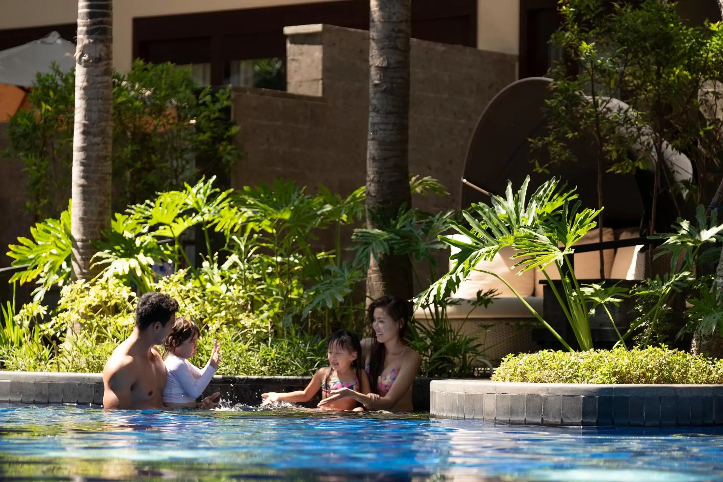 group of guests, Swimming Pool in Holiday Inn Resort Bali Nusa Dua, an IHG Hotel - CHSE Certified