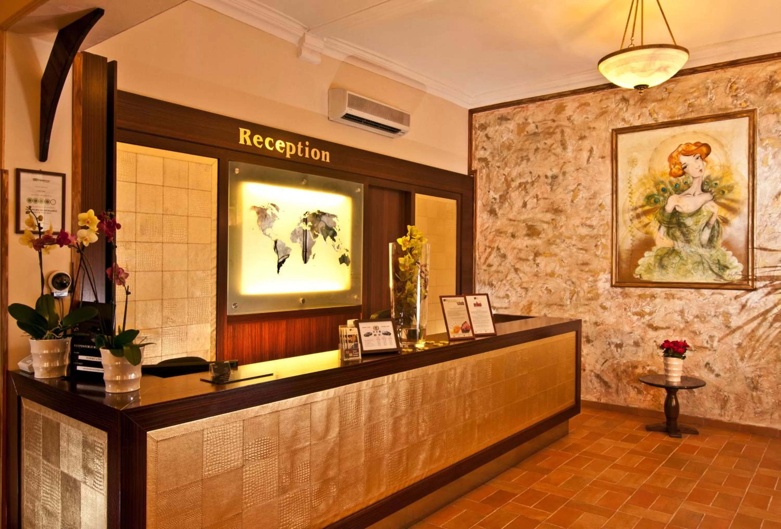 Lobby or reception in Hotel Praga 1