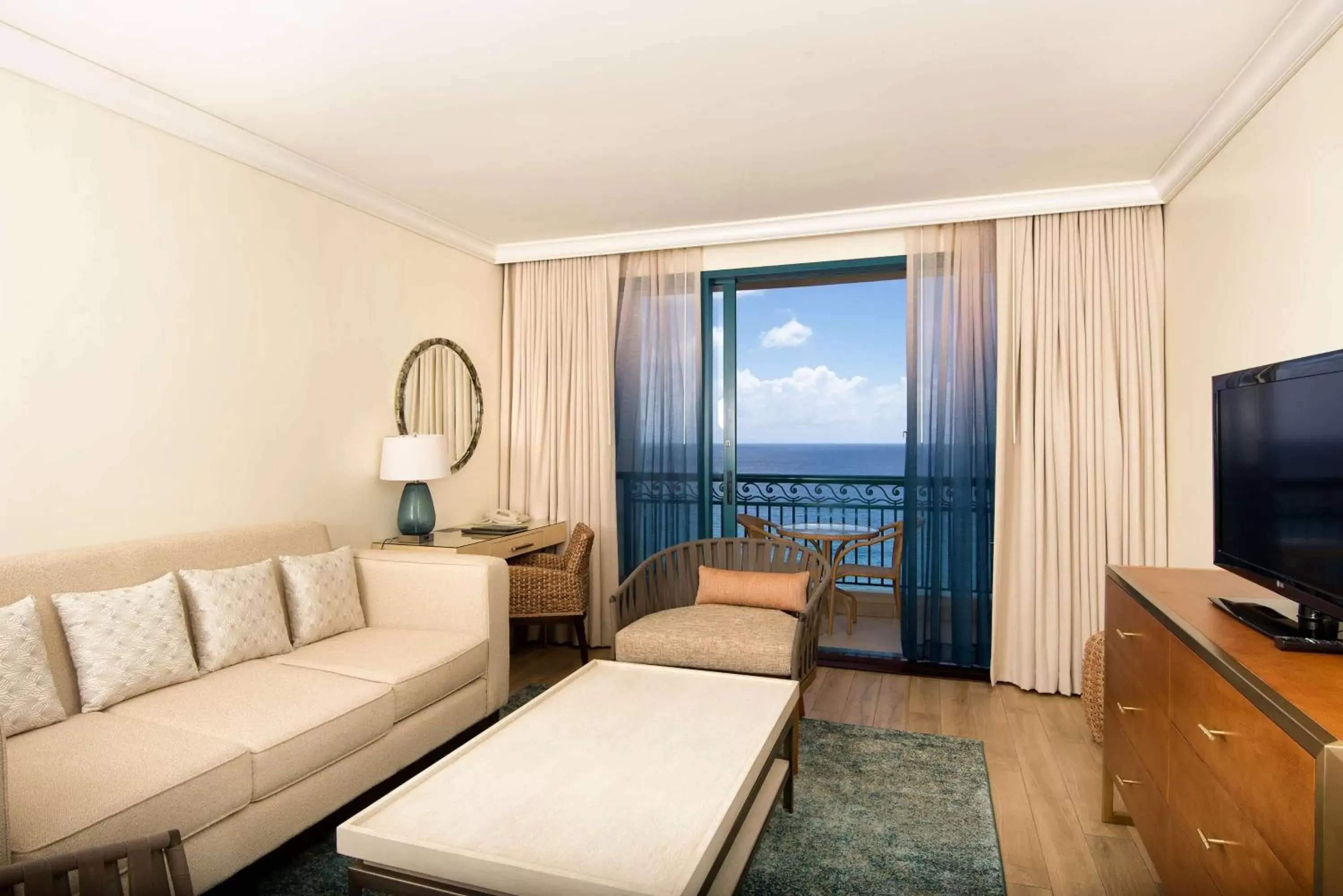 Living room, Seating Area in Hilton Barbados Resort