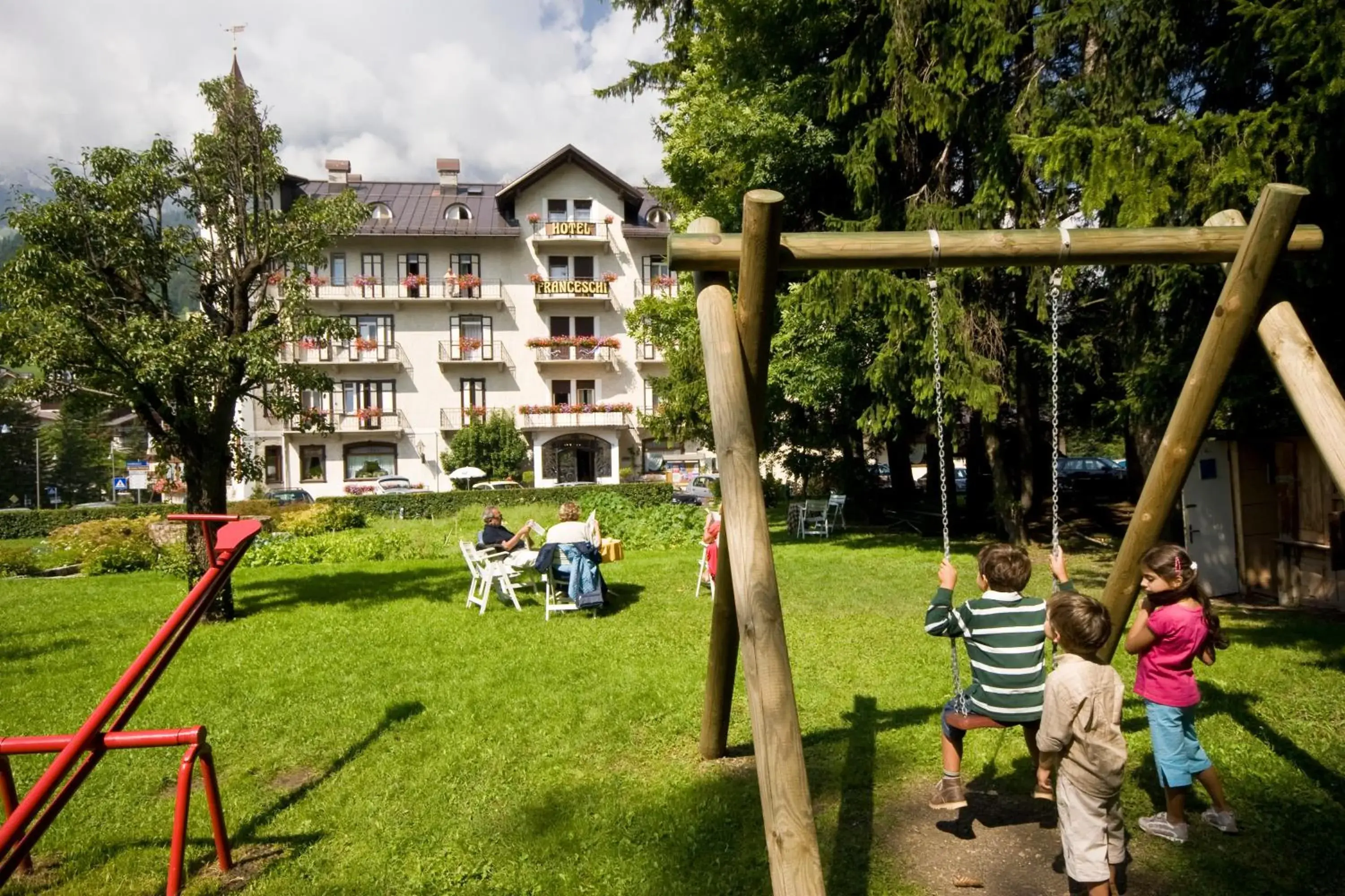 Property building, Children's Play Area in Franceschi Park Hotel