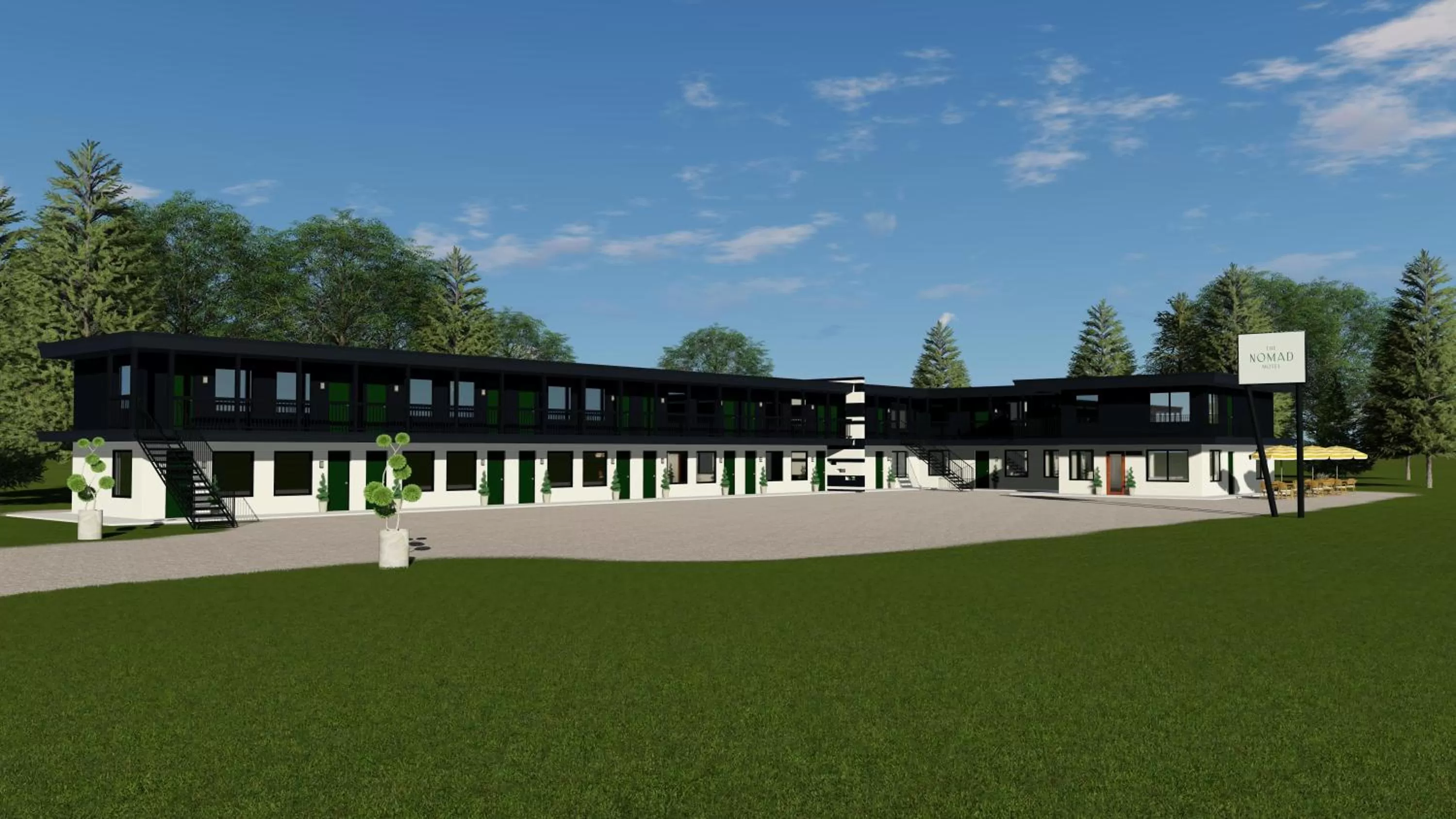 Property building in The Nomad Motel - International Falls, MN - Near Canadian Border