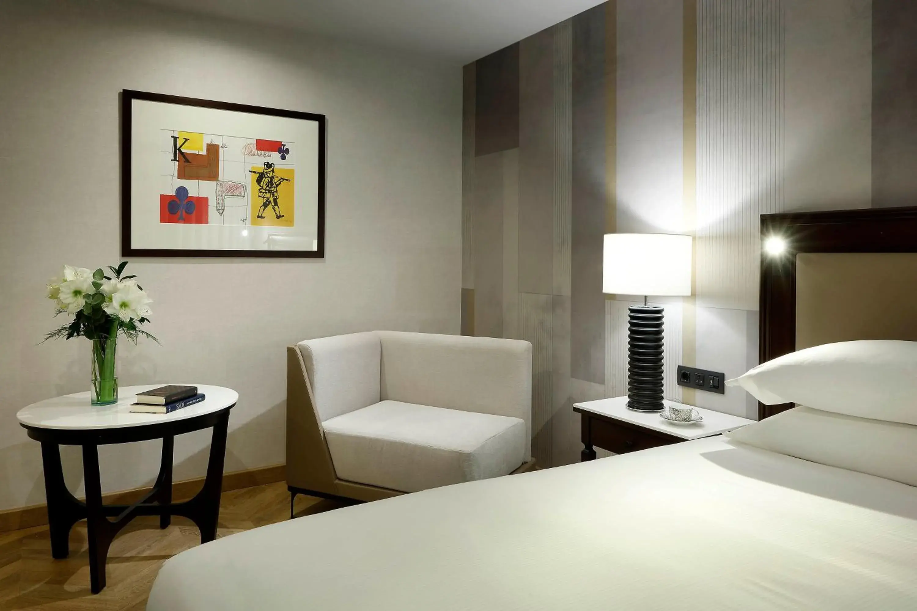 Bedroom, Seating Area in Hyatt Regency Hesperia Madrid