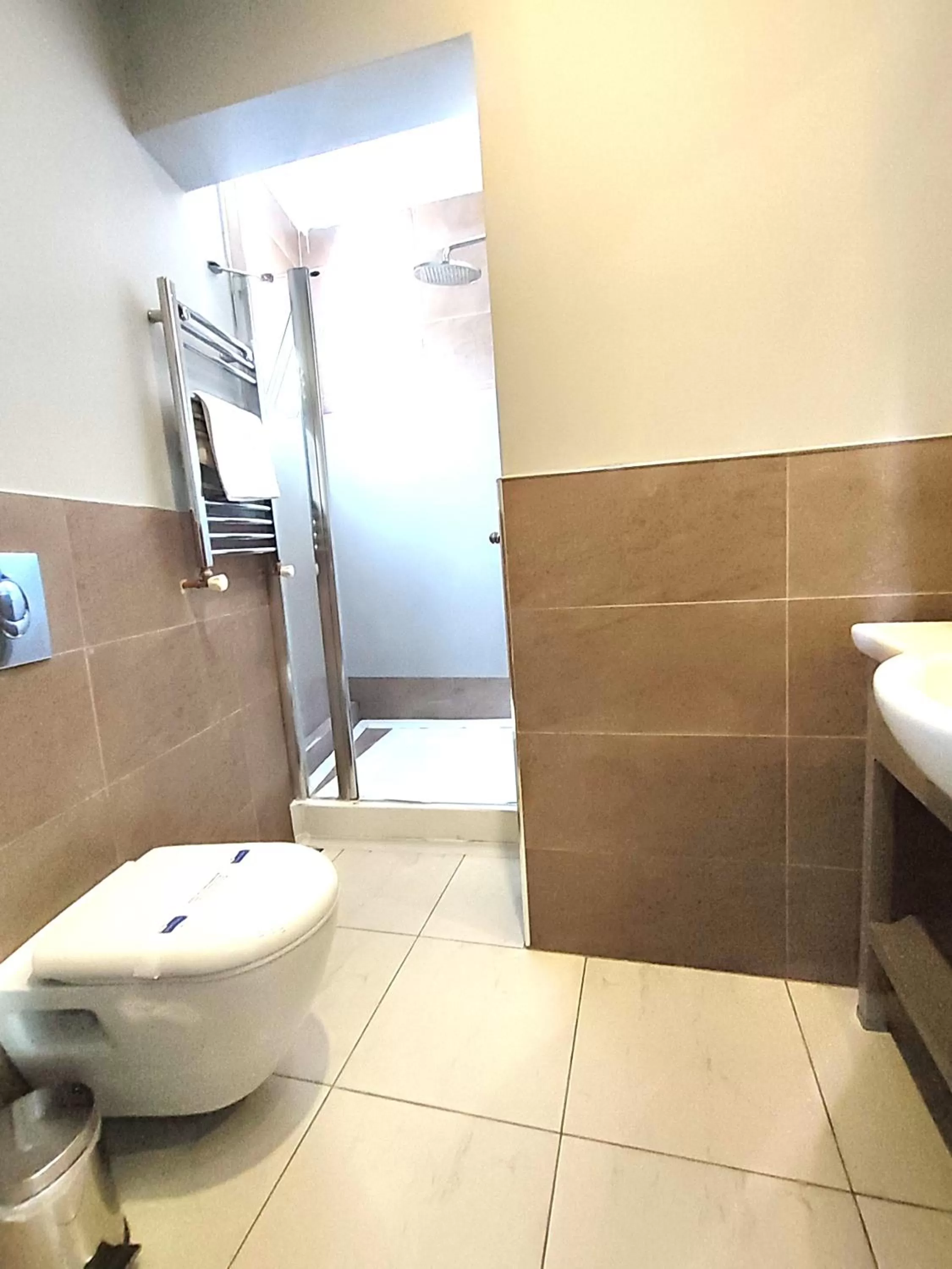 Bathroom in Galata World Hotel