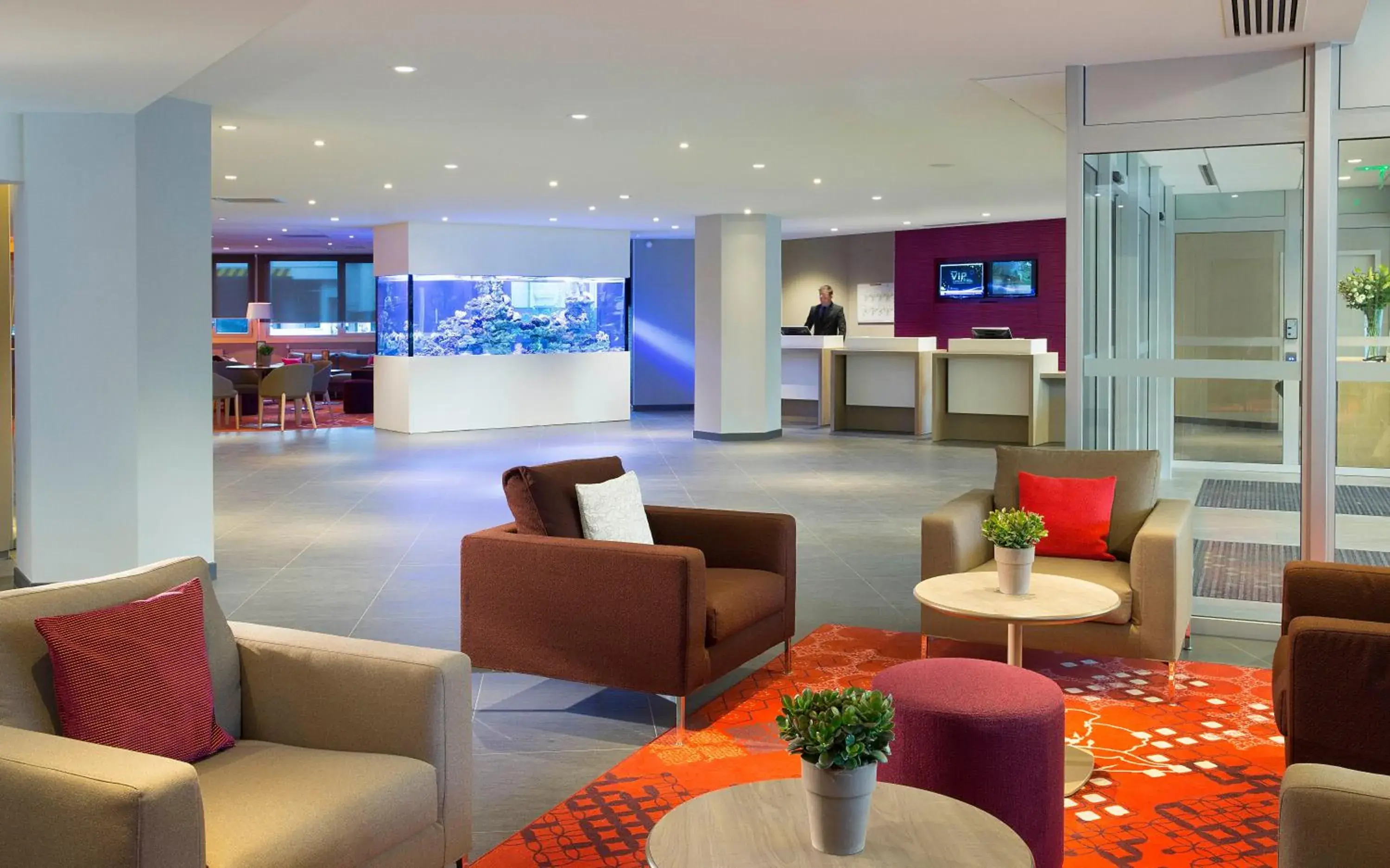 Lobby or reception in Oceania Clermont Ferrand Lobby or reception in Oceania Clermont Ferrand