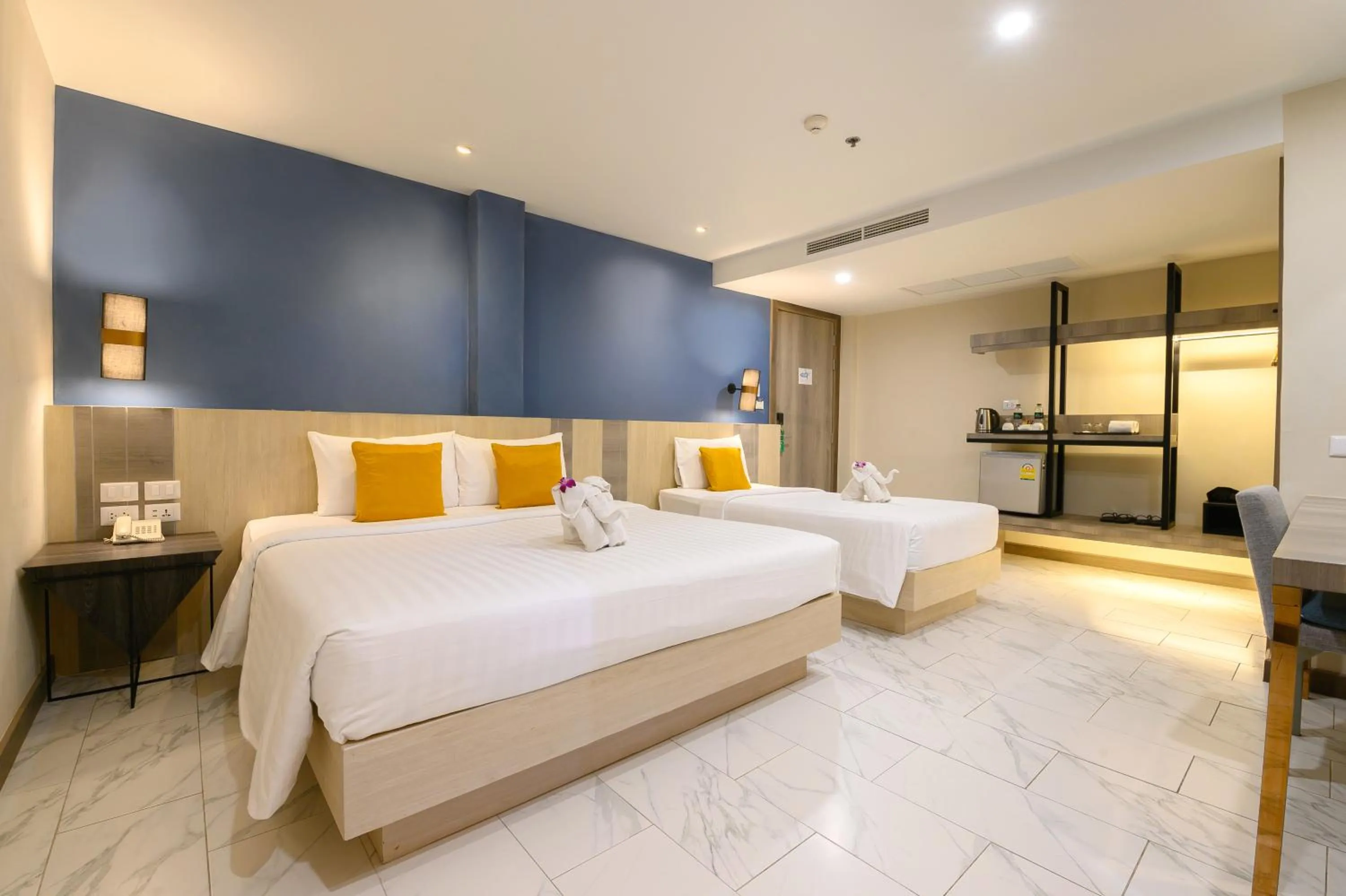 Bedroom, Bed in Andakira Hotel - SHA Extra Plus