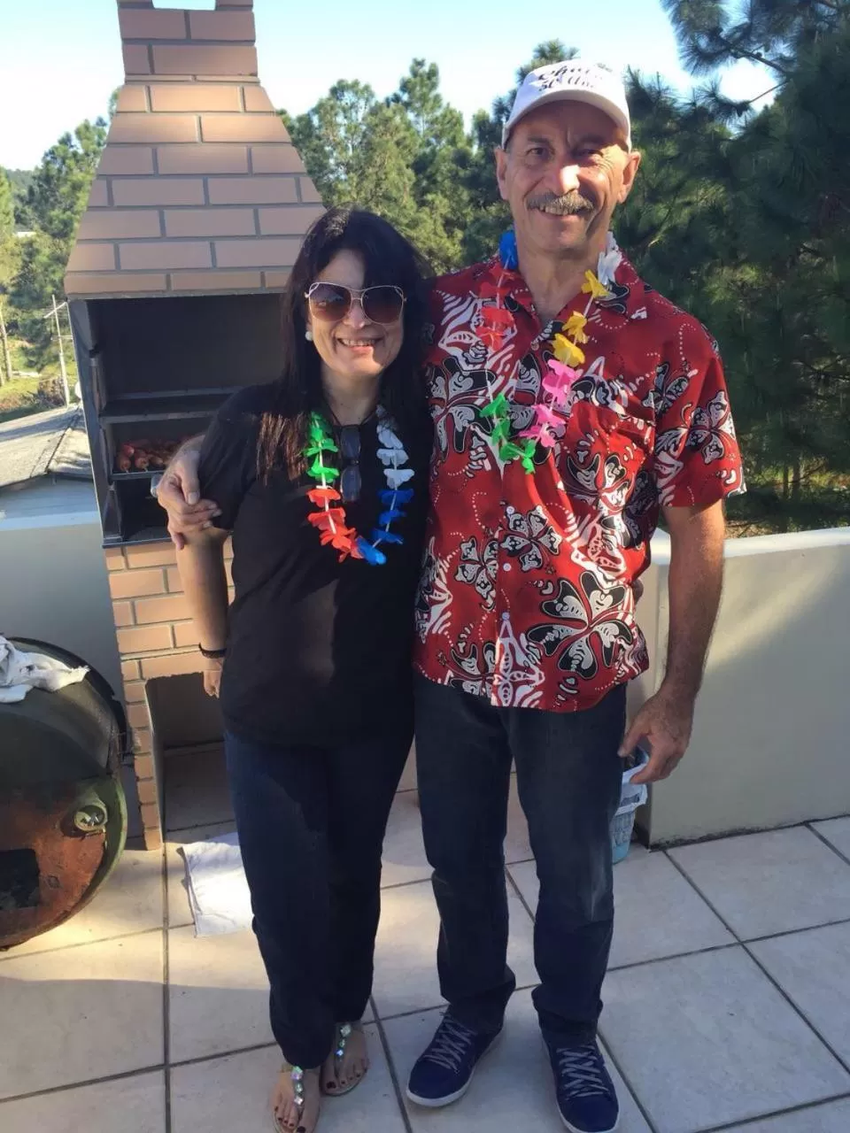 BBQ facilities in Pousada Ilha Margarita