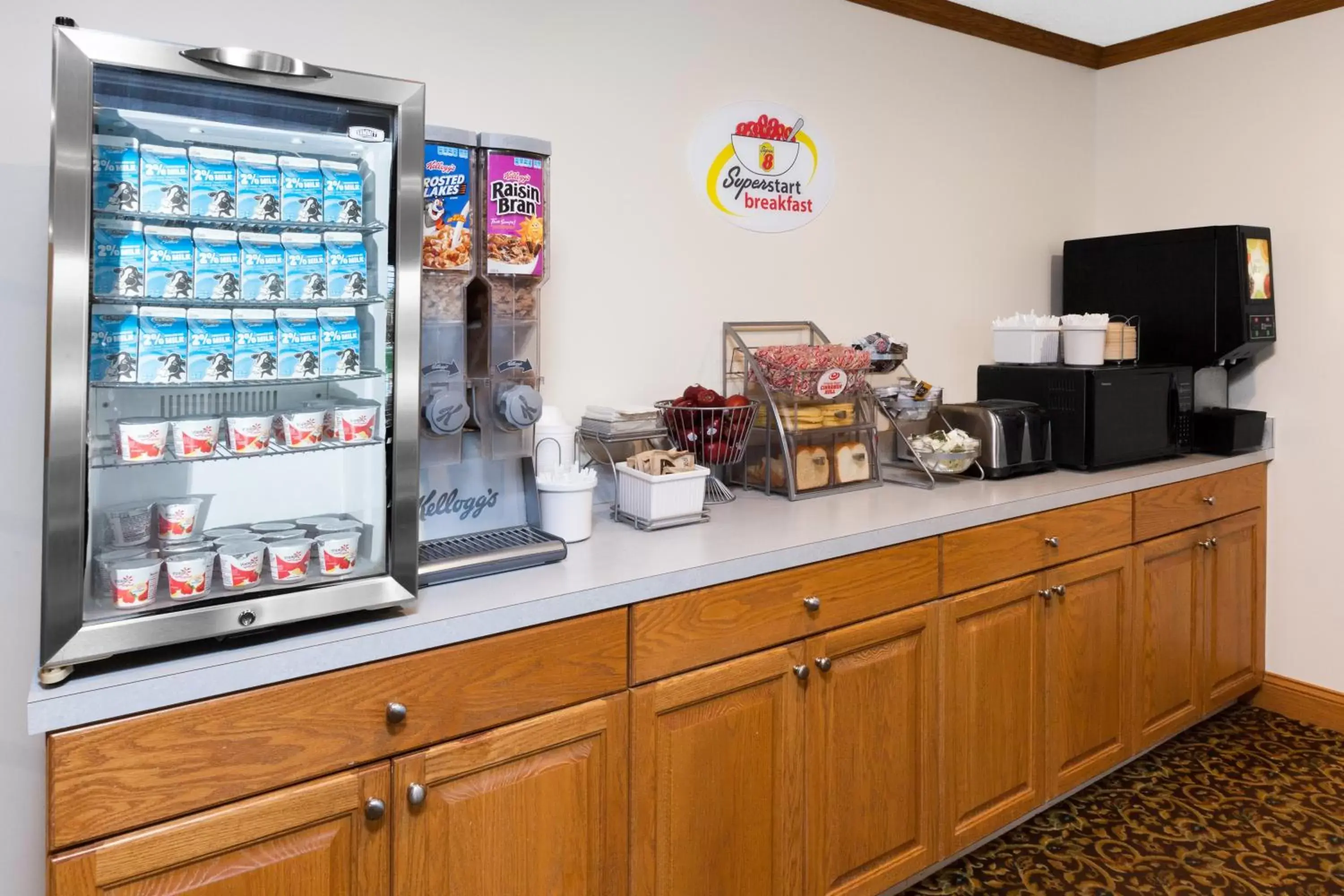 Continental breakfast in Super 8 by Wyndham St. Ignace