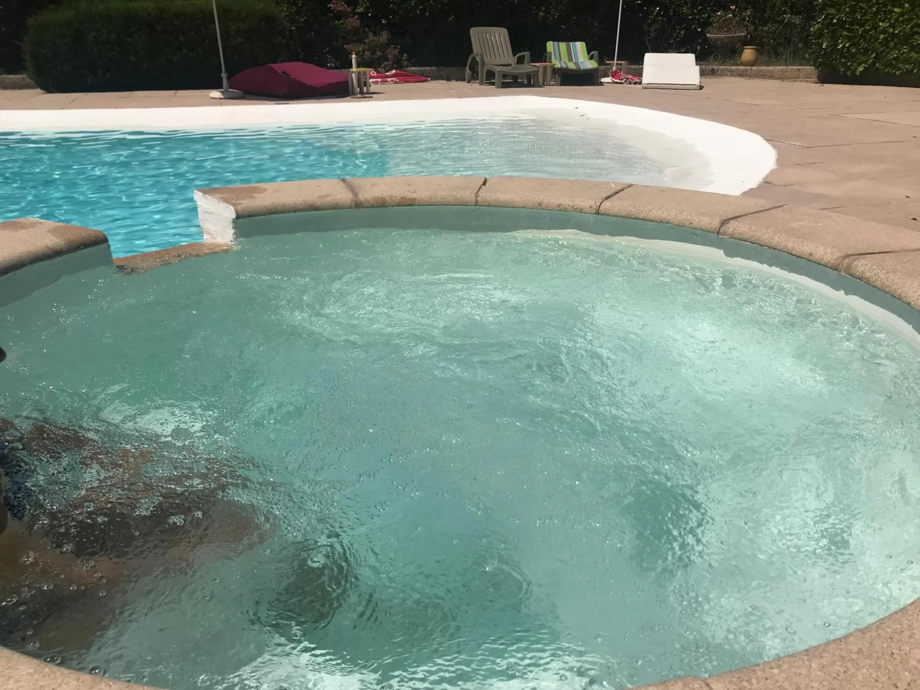 Swimming pool in Hotel Les Chênes