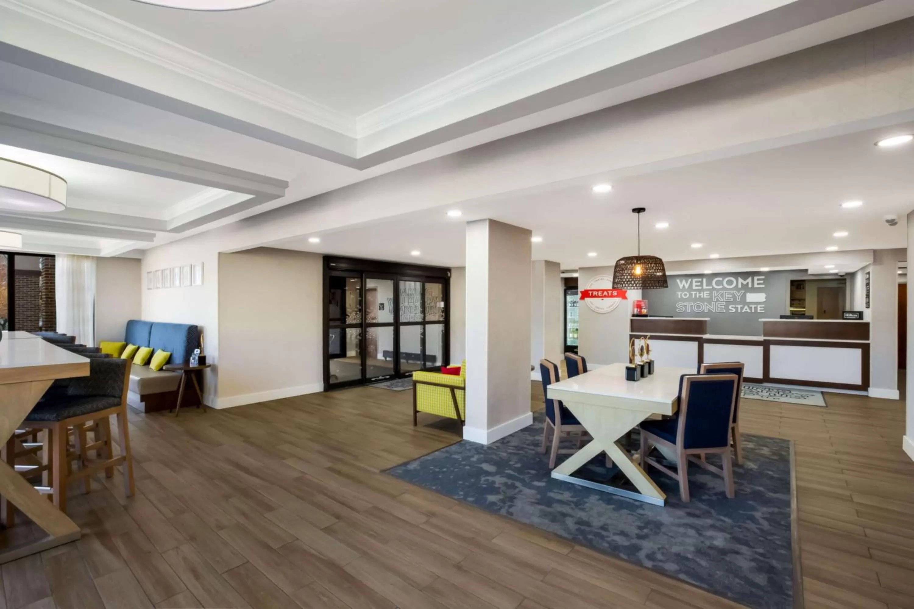 Lobby or reception in Hampton Inn Philadelphia/Willow Grove