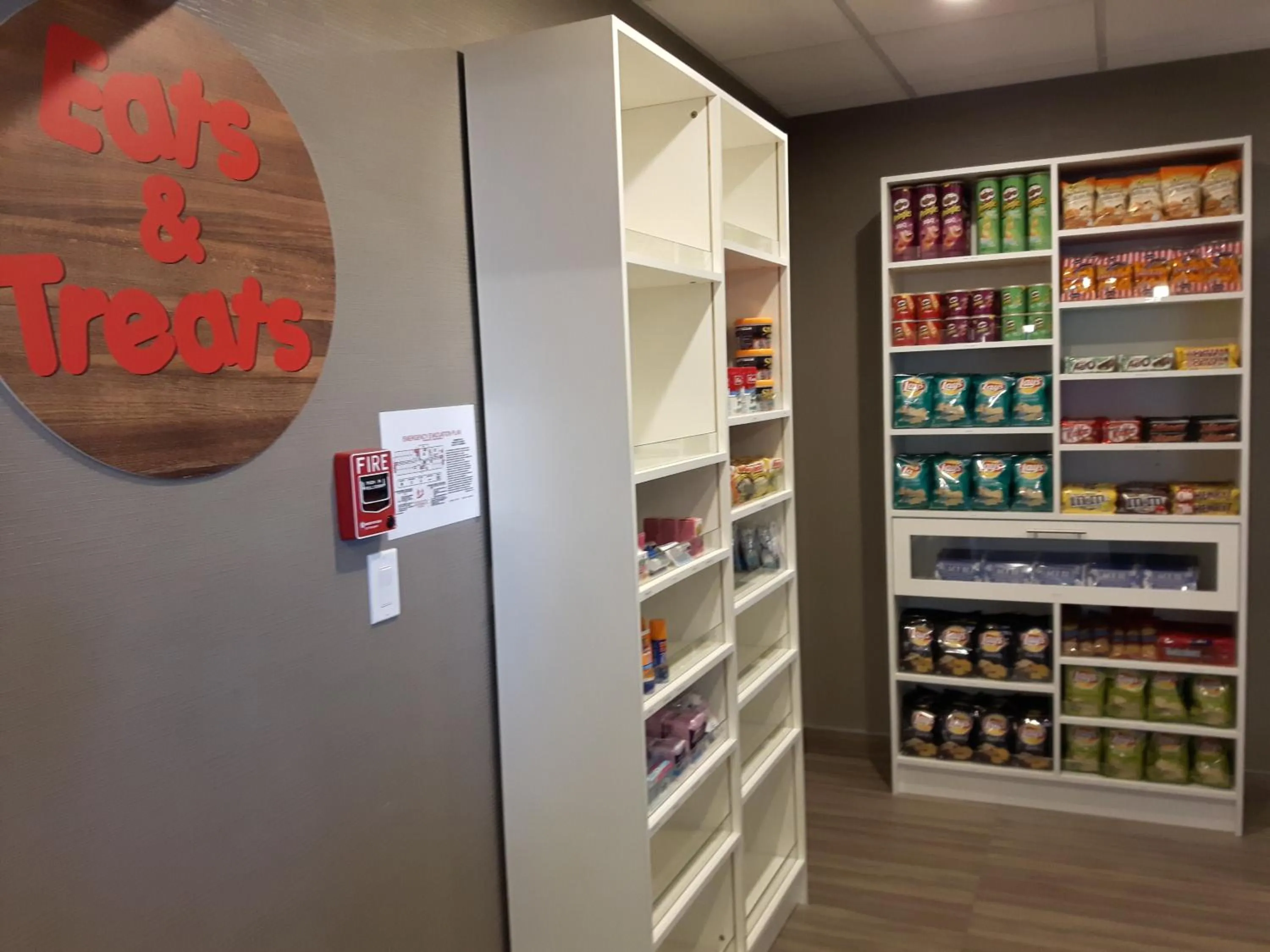 On-site shops in Encore Suites by Service Plus Inns