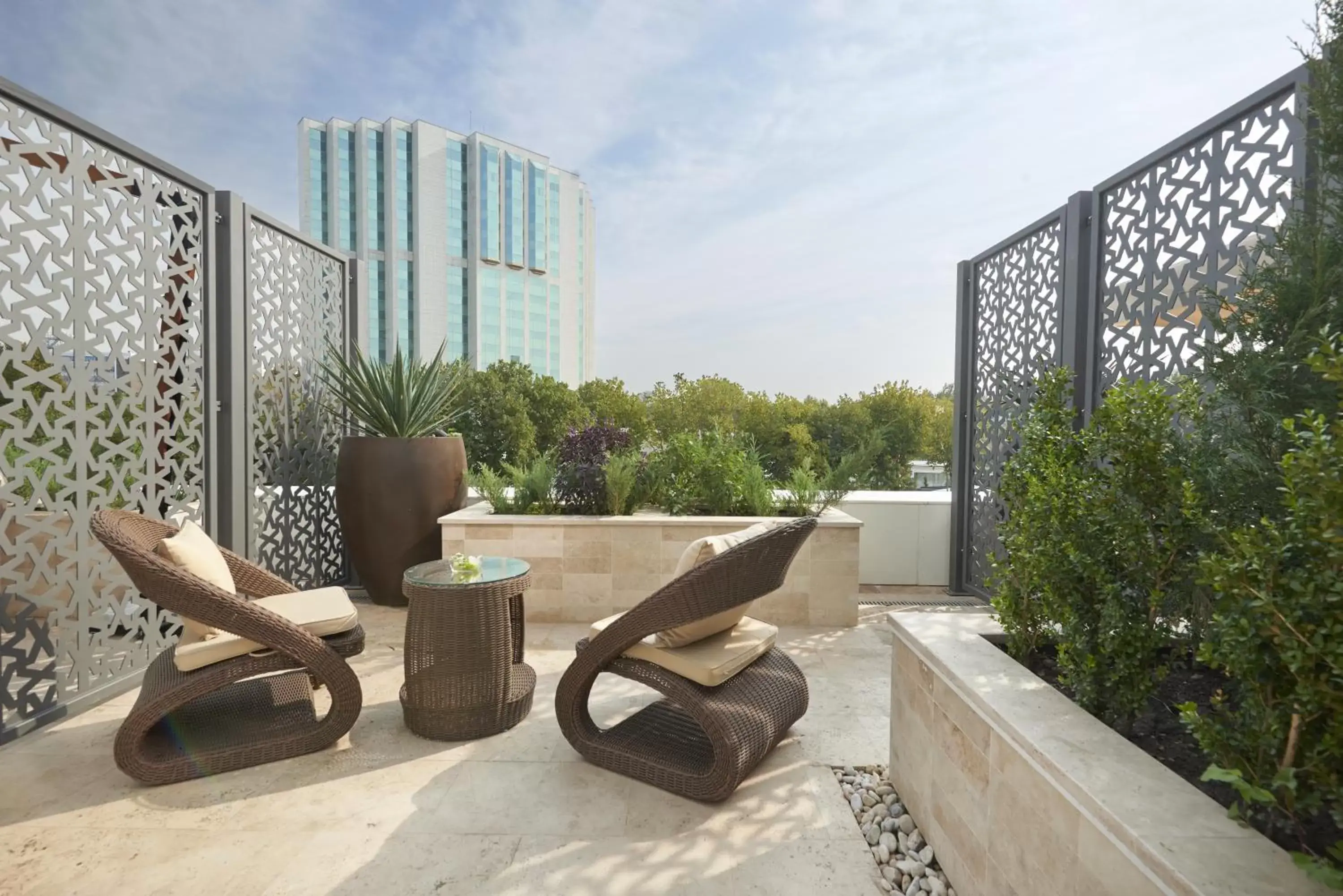 Patio, Balcony/Terrace in Hyatt Regency Tashkent