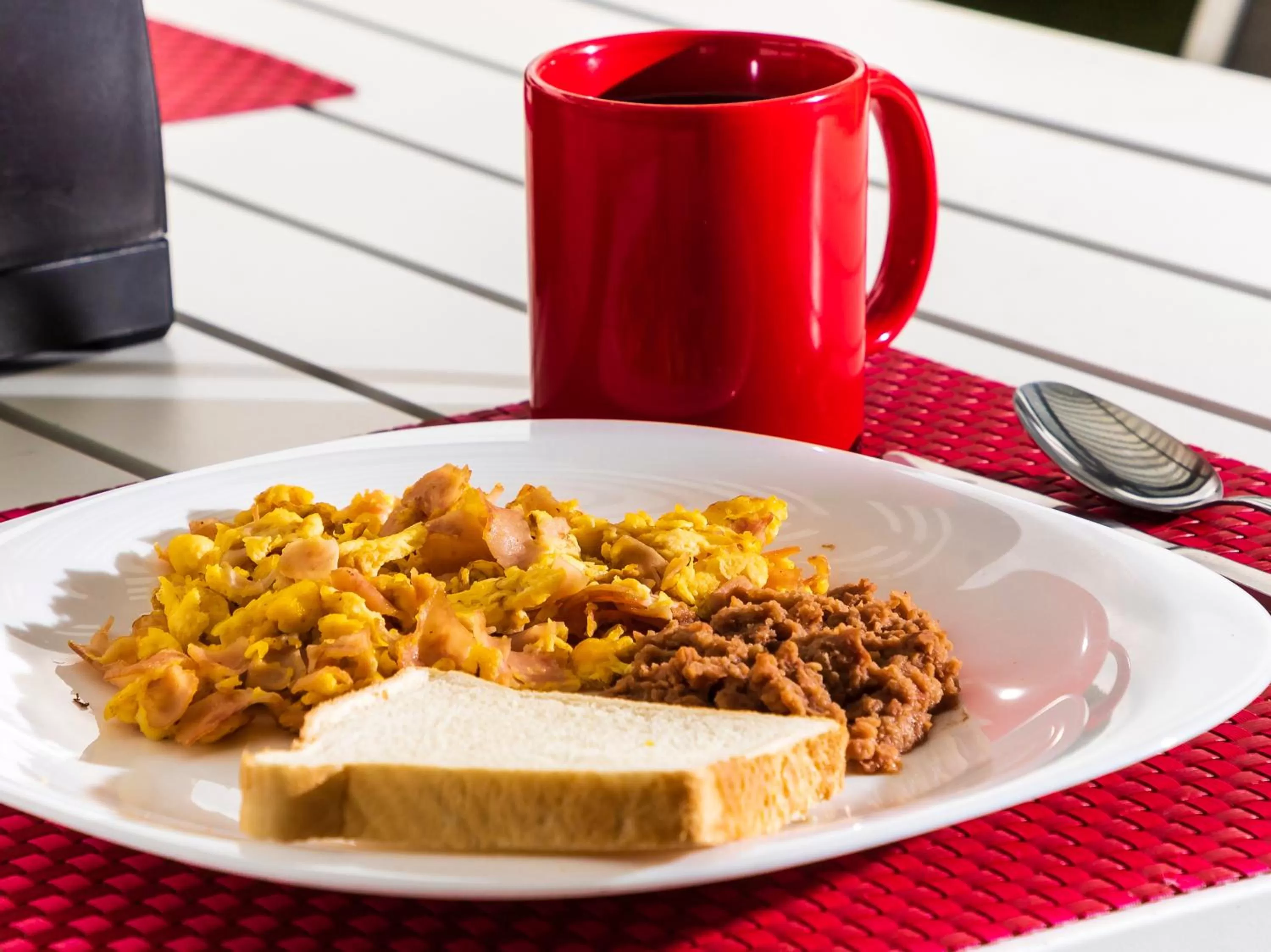Breakfast in Hotel Nube, Puebla Centro
