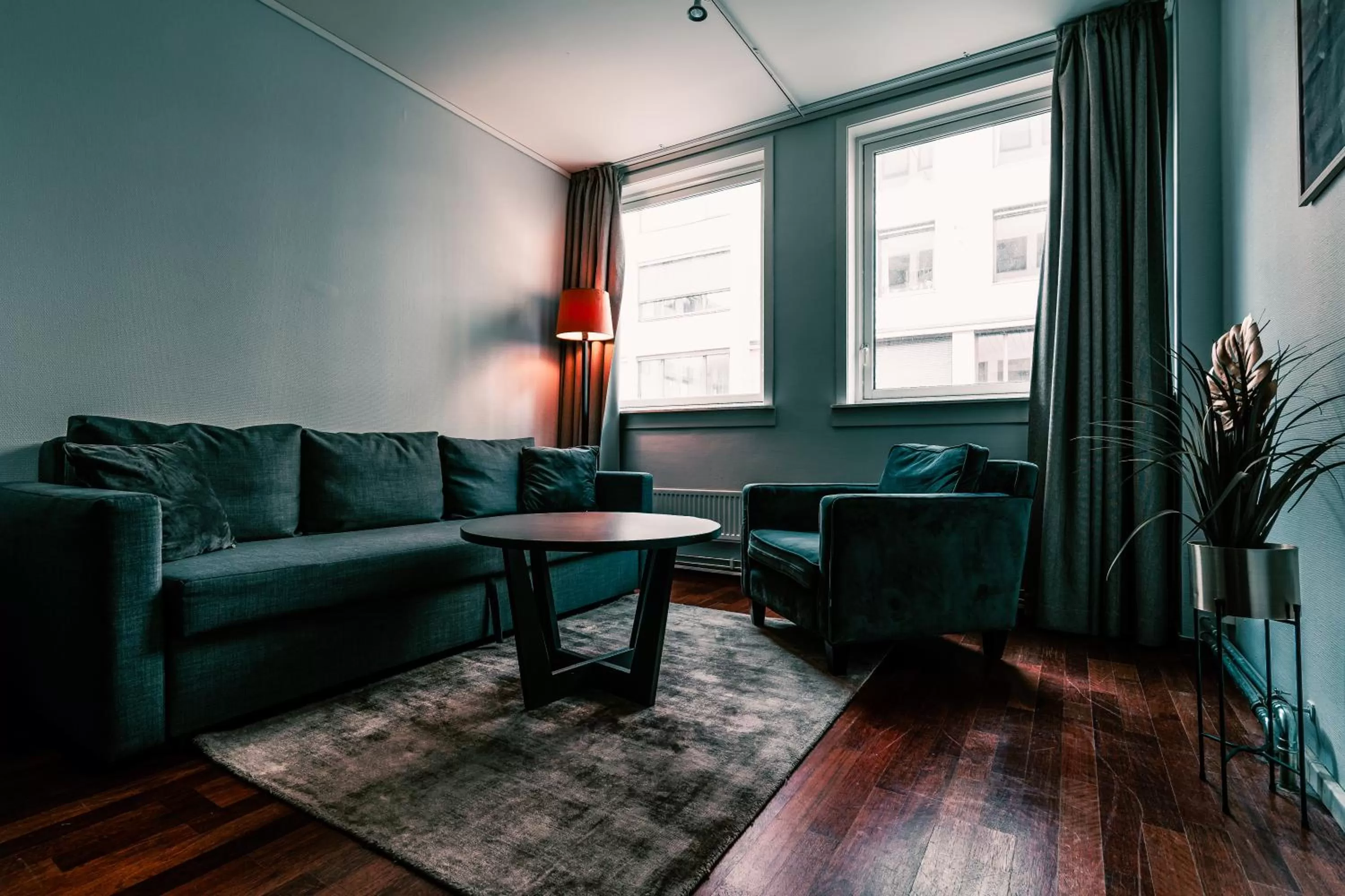 Seating area in First Hotel Millennium