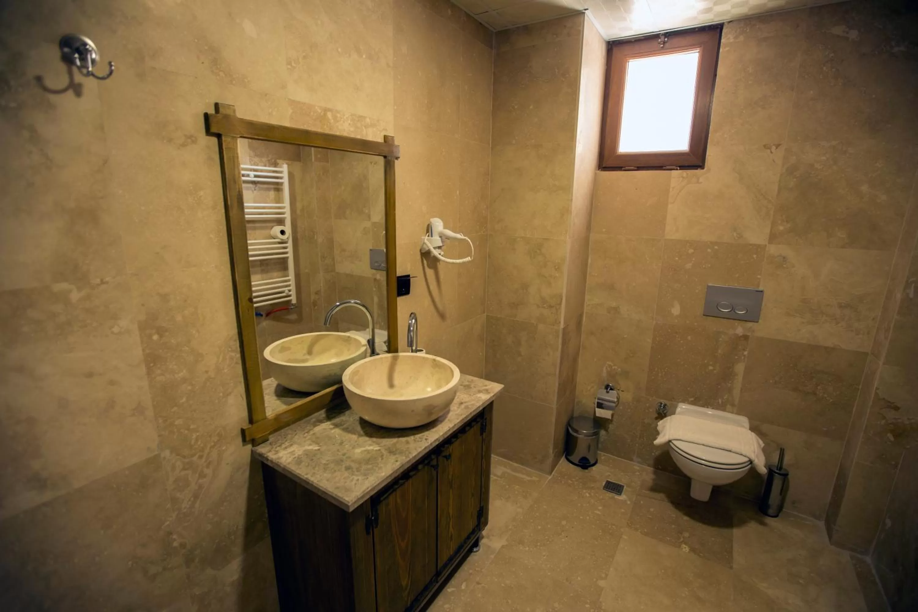 Triple Room with View in Cappadocia Elite Stone House