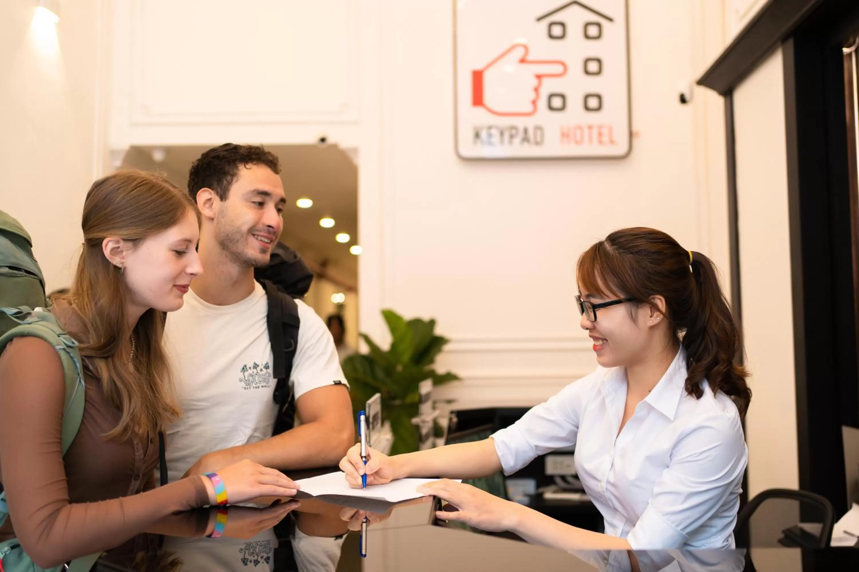 Lobby or reception in Keypad Hotel - 24 Hang Ga