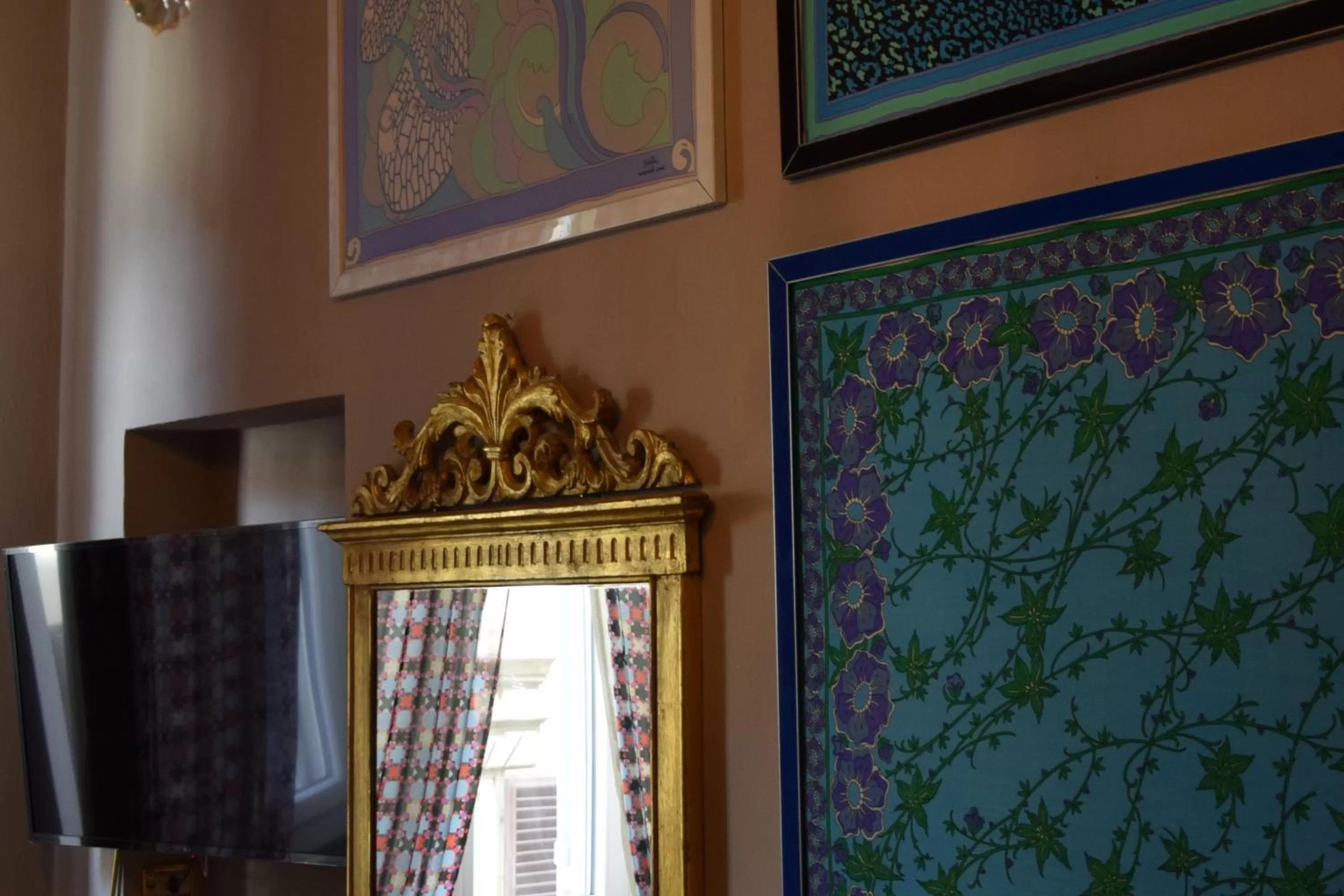 Decorative detail in Residenza Vespucci