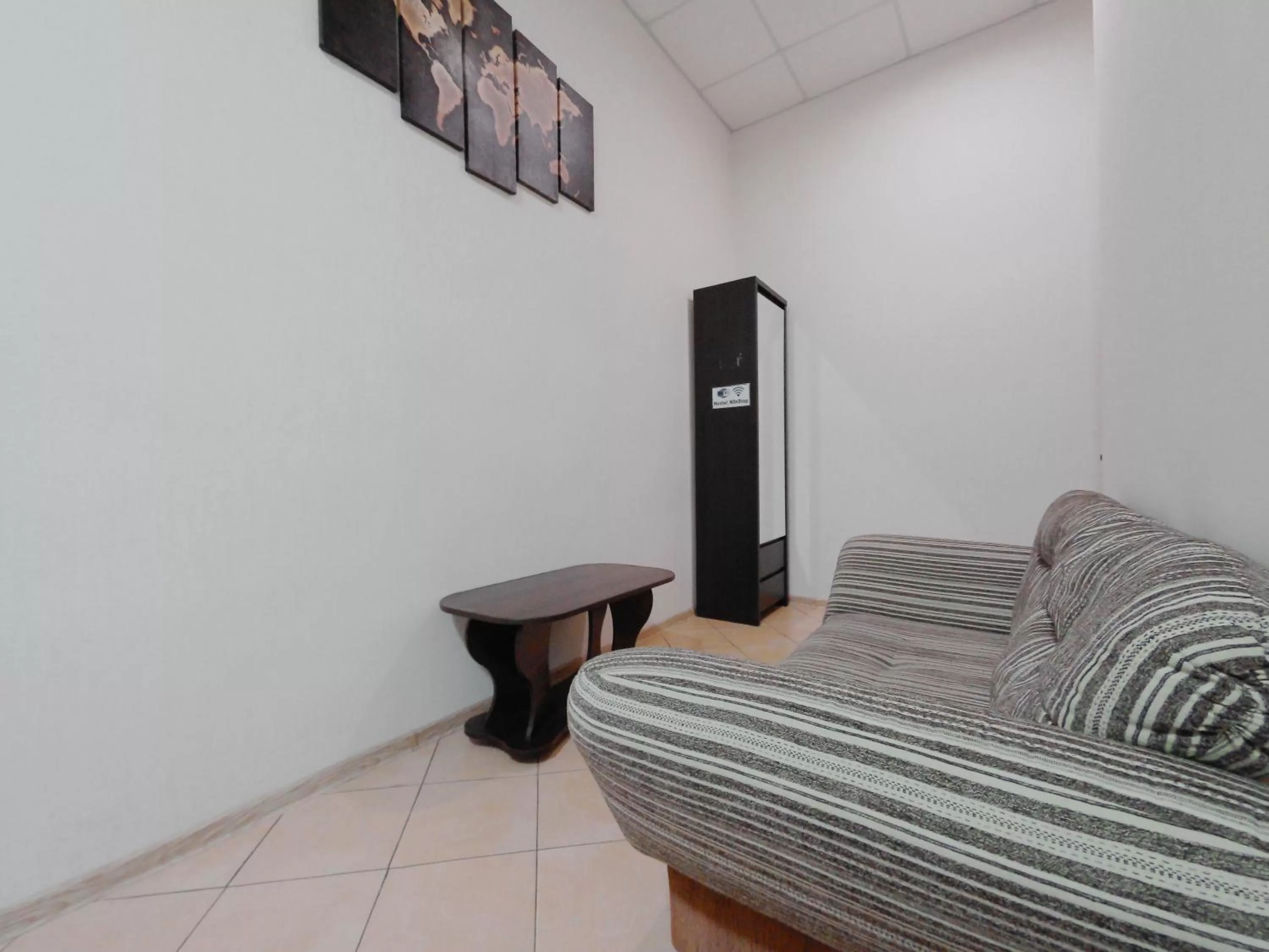 Living room, Bed in Mini hotel Non-Stop