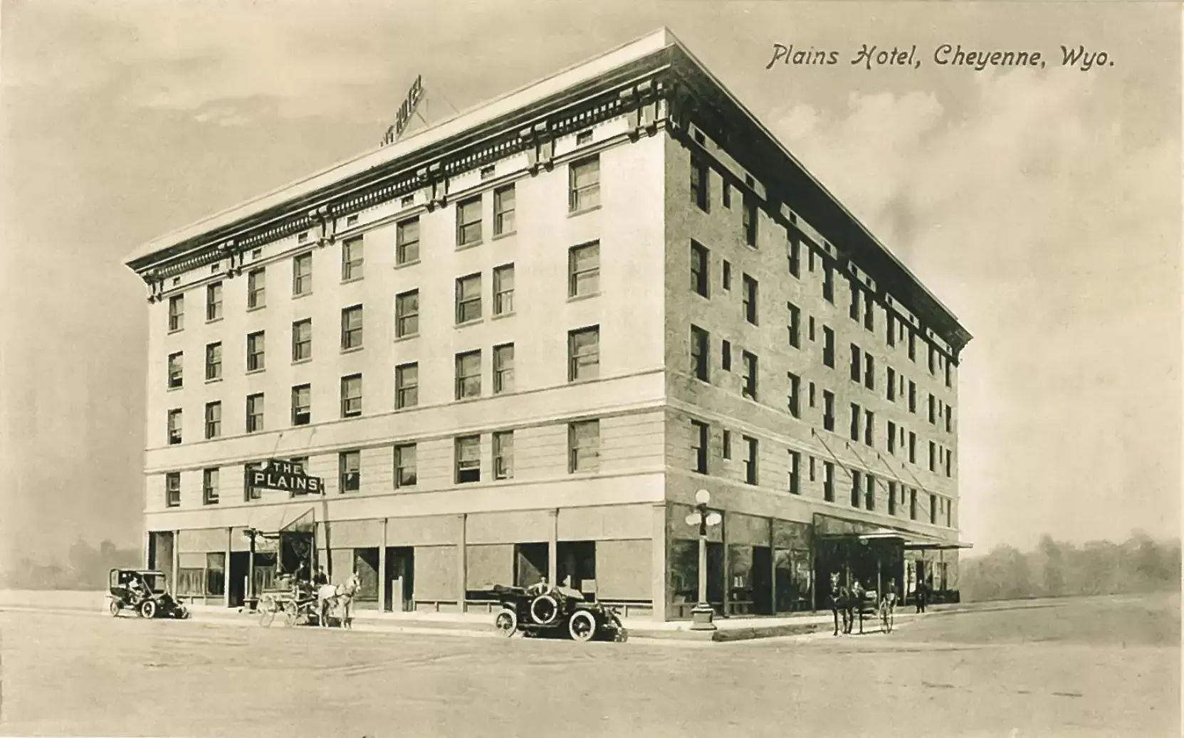Property Building in Historic Plains Hotel