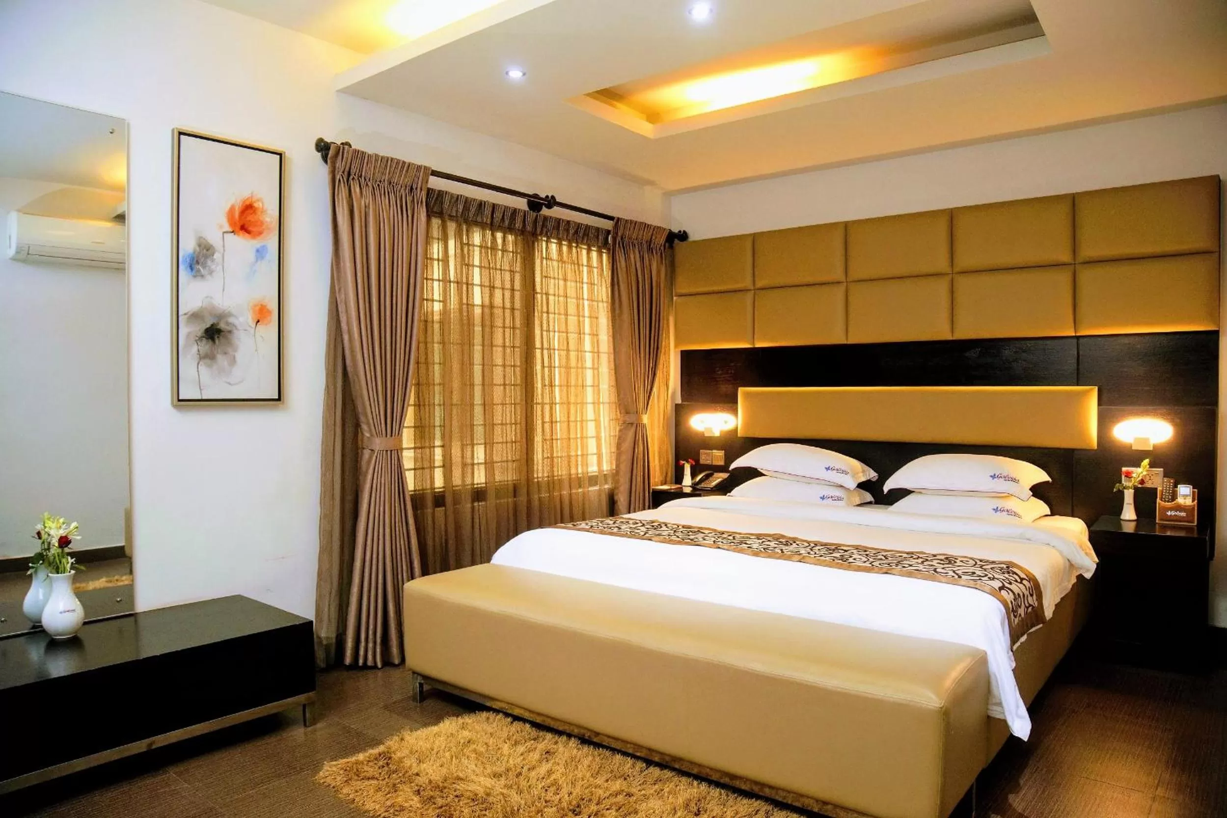 Bedroom, Bed in D'more Dhaka Hotel & Resort