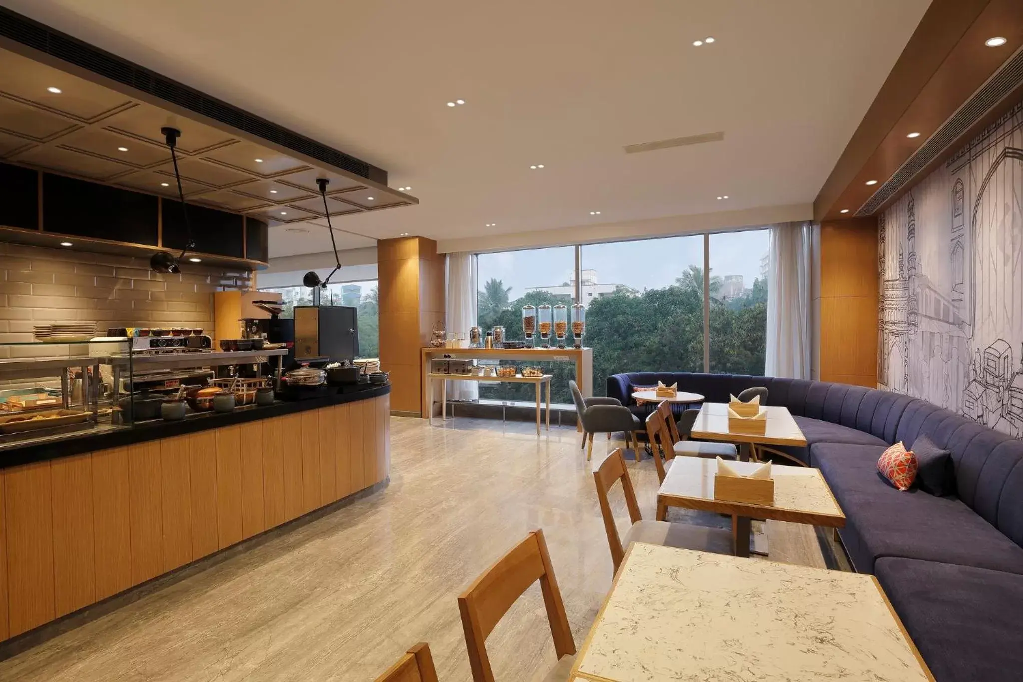 Restaurant/places to eat in Holiday Inn Express Hyderabad Banjara Hills, an IHG Hotel