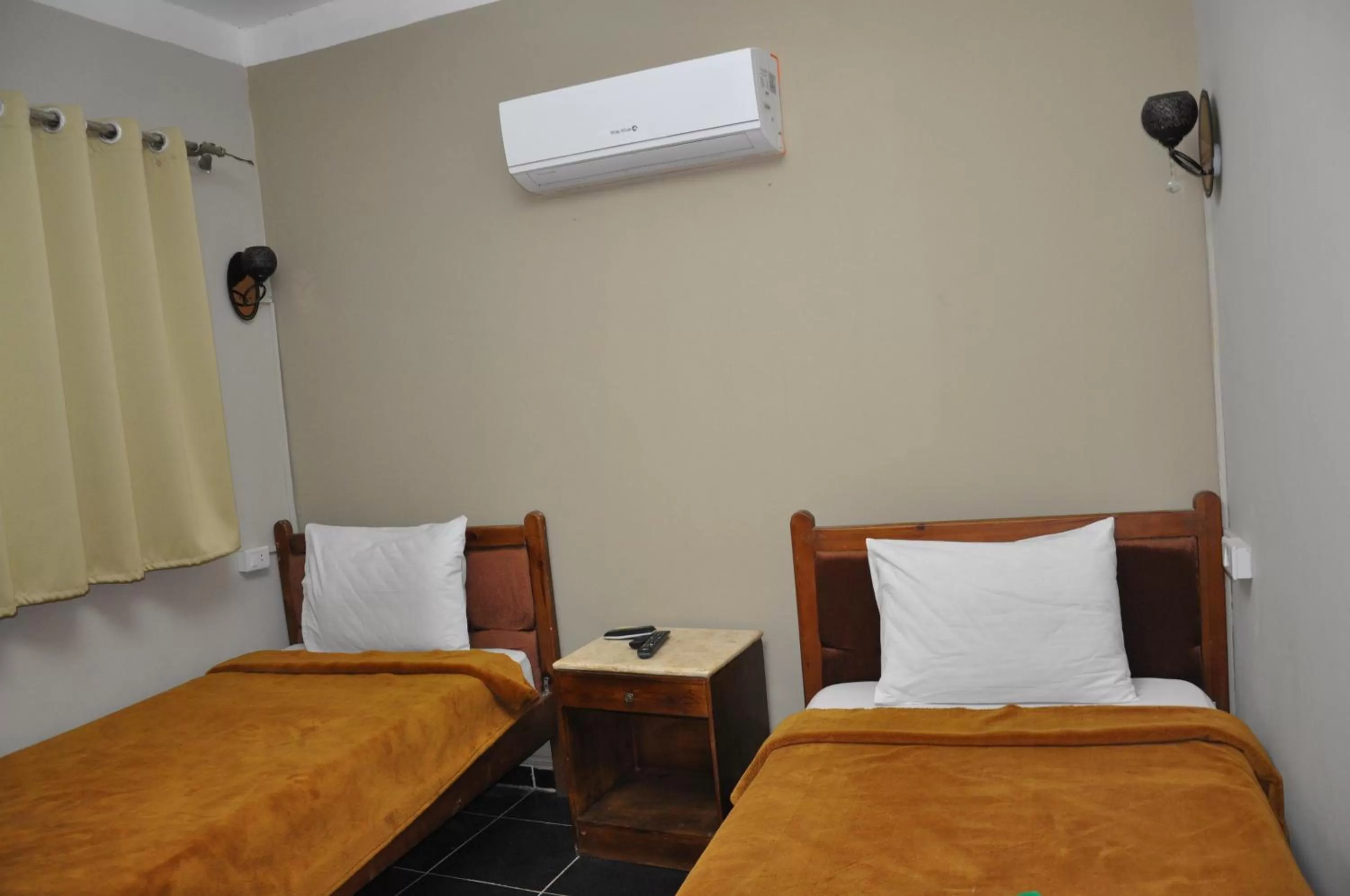 Bed in Dahab Plaza Hotel