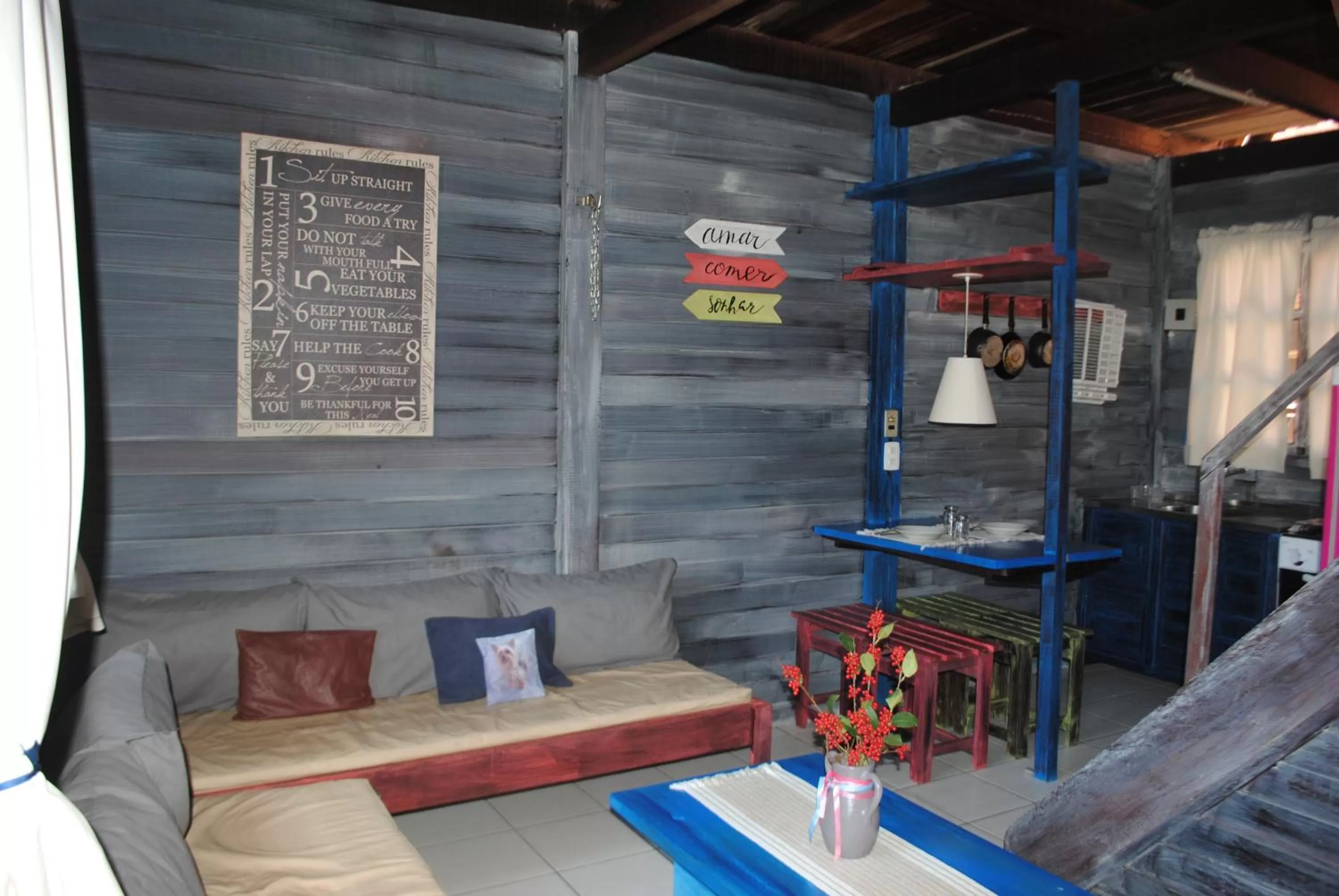 Living room in Chalet Suisse