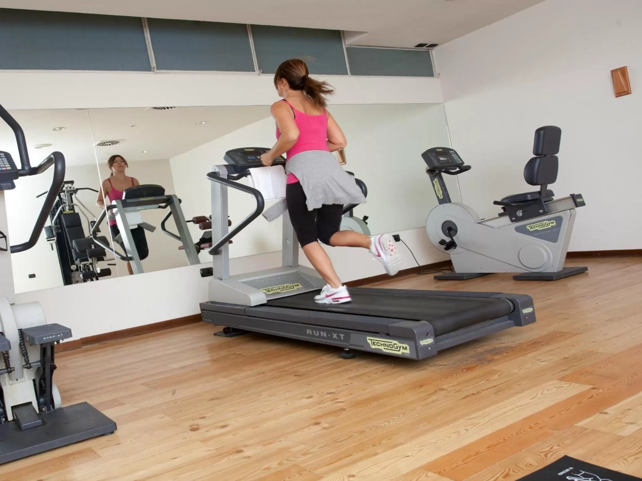 Fitness centre/facilities in Perugia Plaza Hotel