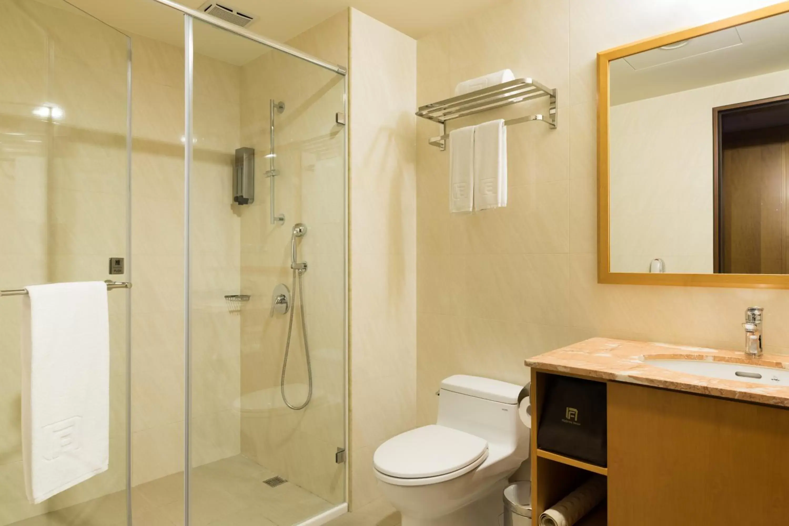 Bathroom in Fushin Hotel Taipei Bathroom in Fushin Hotel Taipei