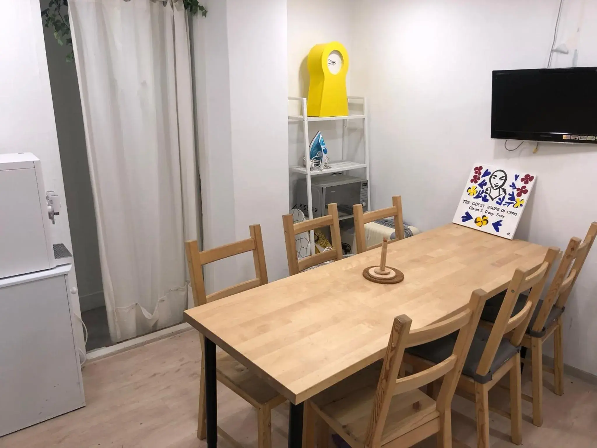 Dining Area in Chris Hostel