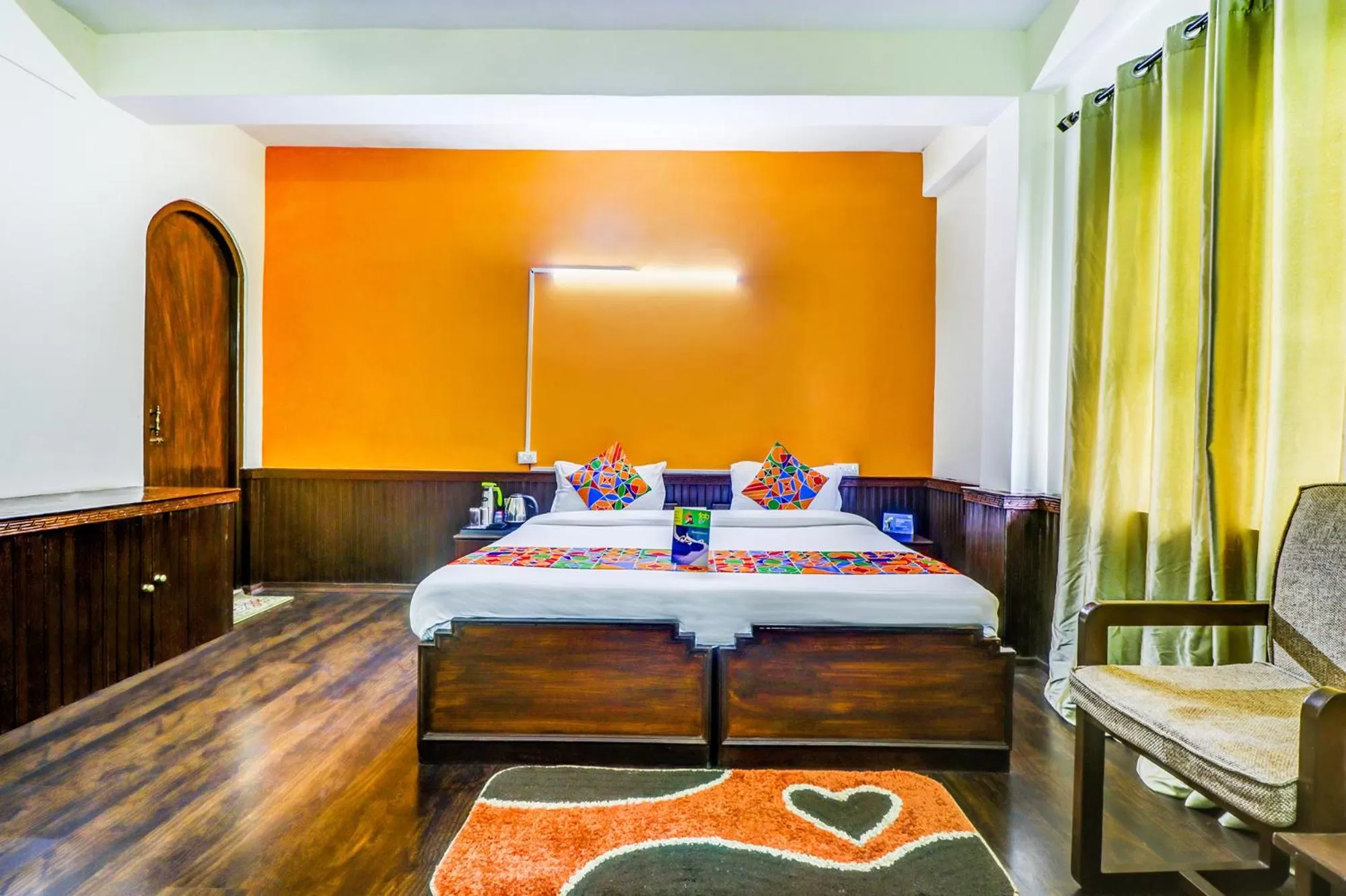 Bedroom in FabHotel Oak Ridge Retreat I